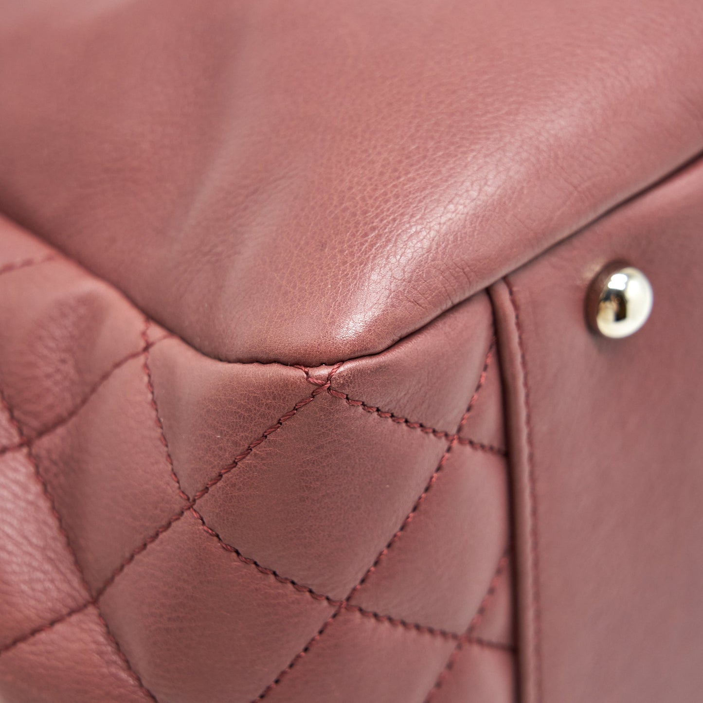 Chanel Flap Tote Bag Brown