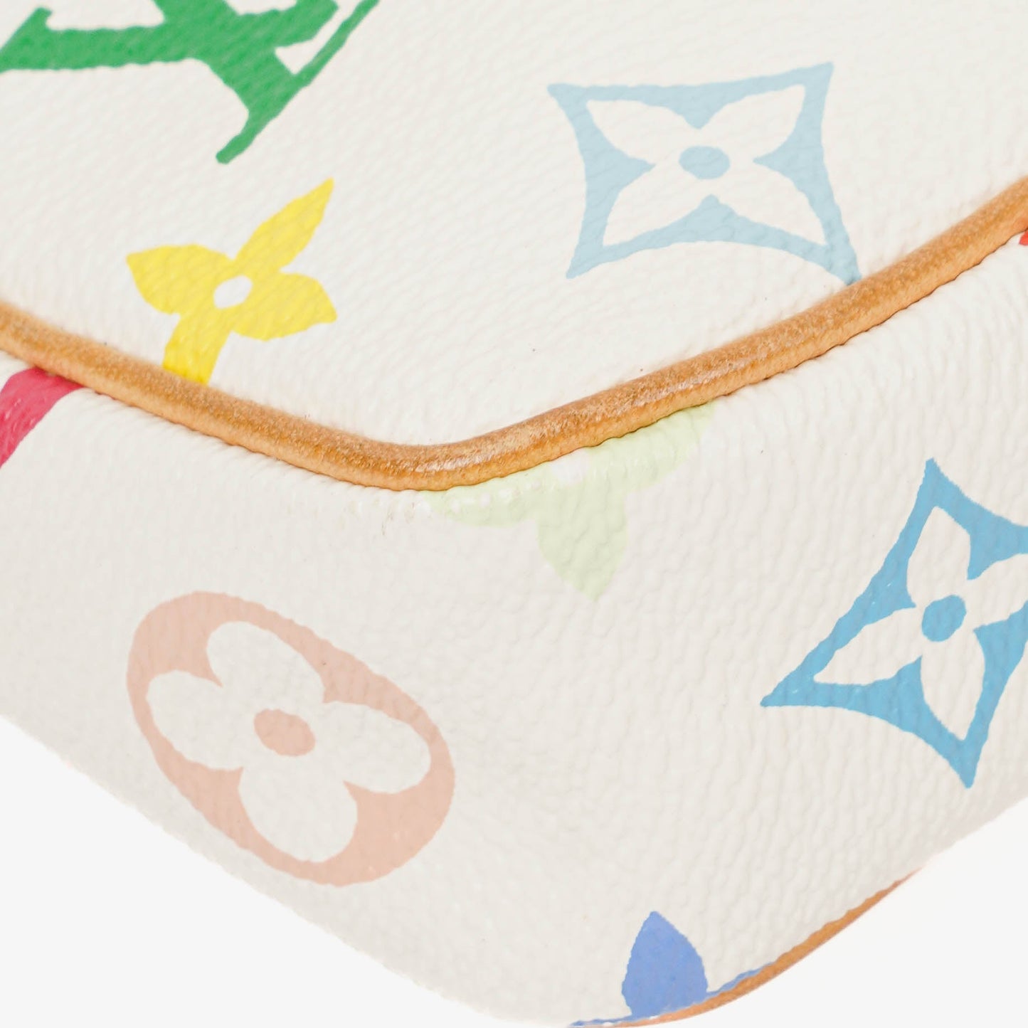 Louis Vuitton Takashi Murakami Pochette Accessoire Multicolor Clutch Handbag