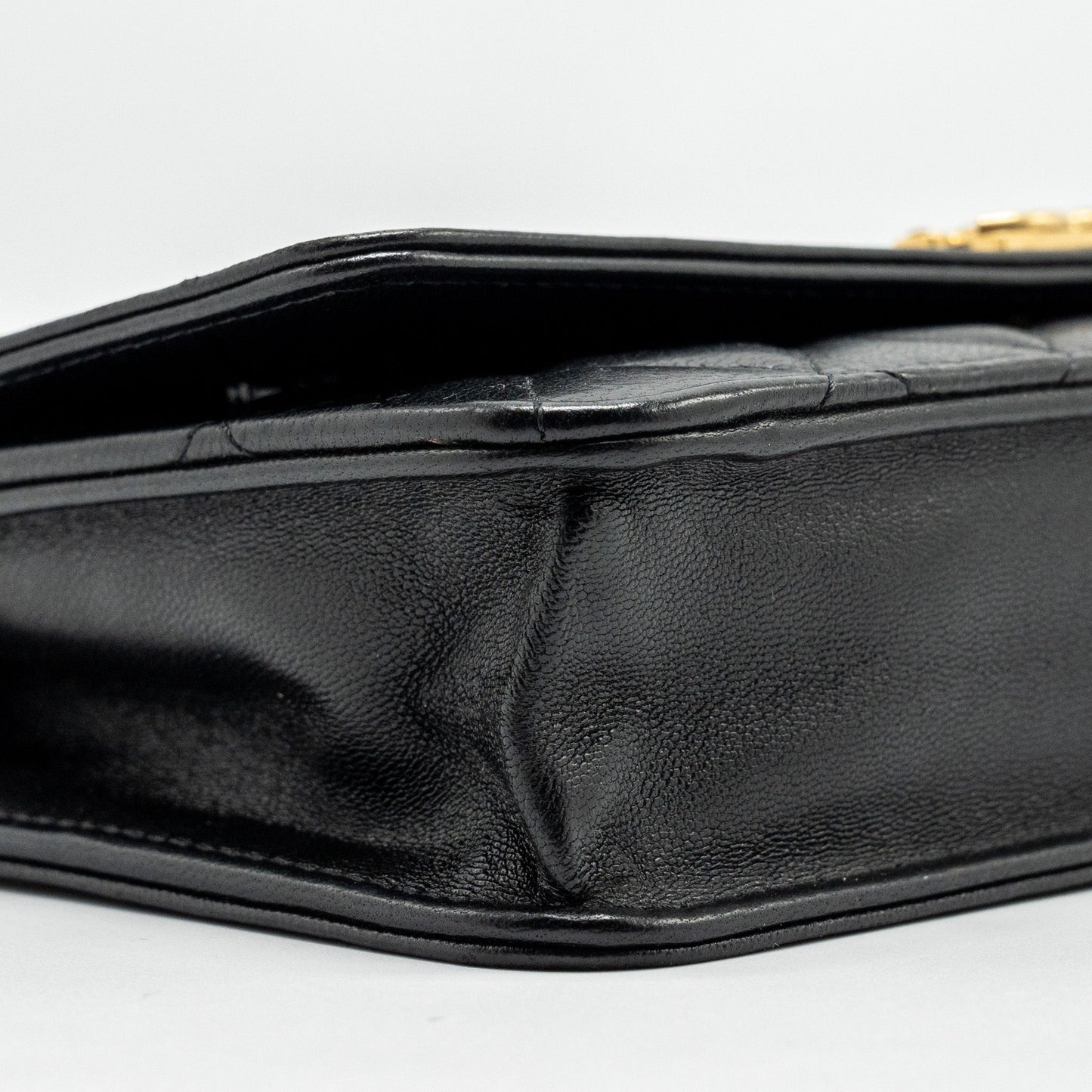 Chanel Boy Wallet on Chain lambskin black
