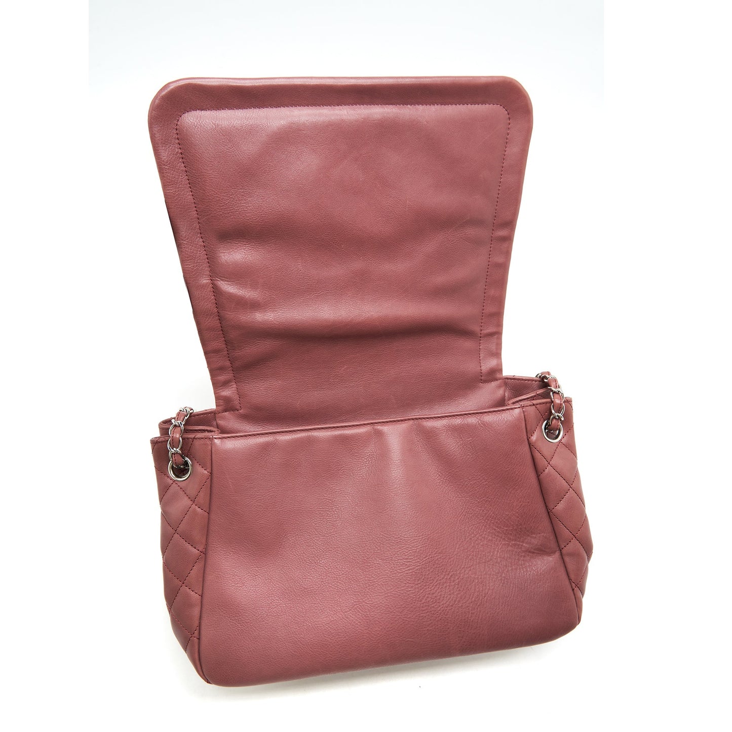 Chanel Flap Tote Bag Brown