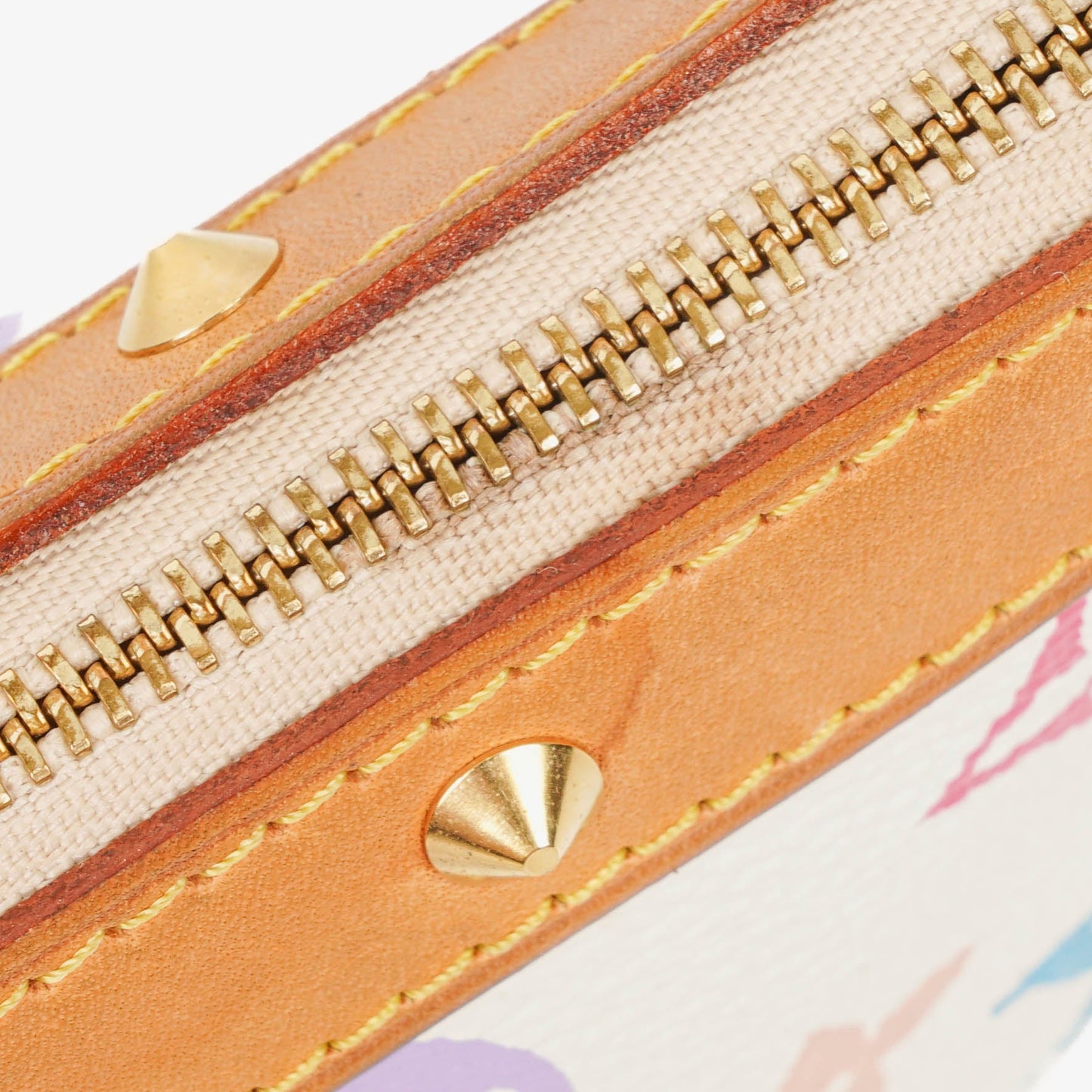 Louis Vuitton Takashi Murakami Pochette Accessoire Multicolor Clutch Handbag