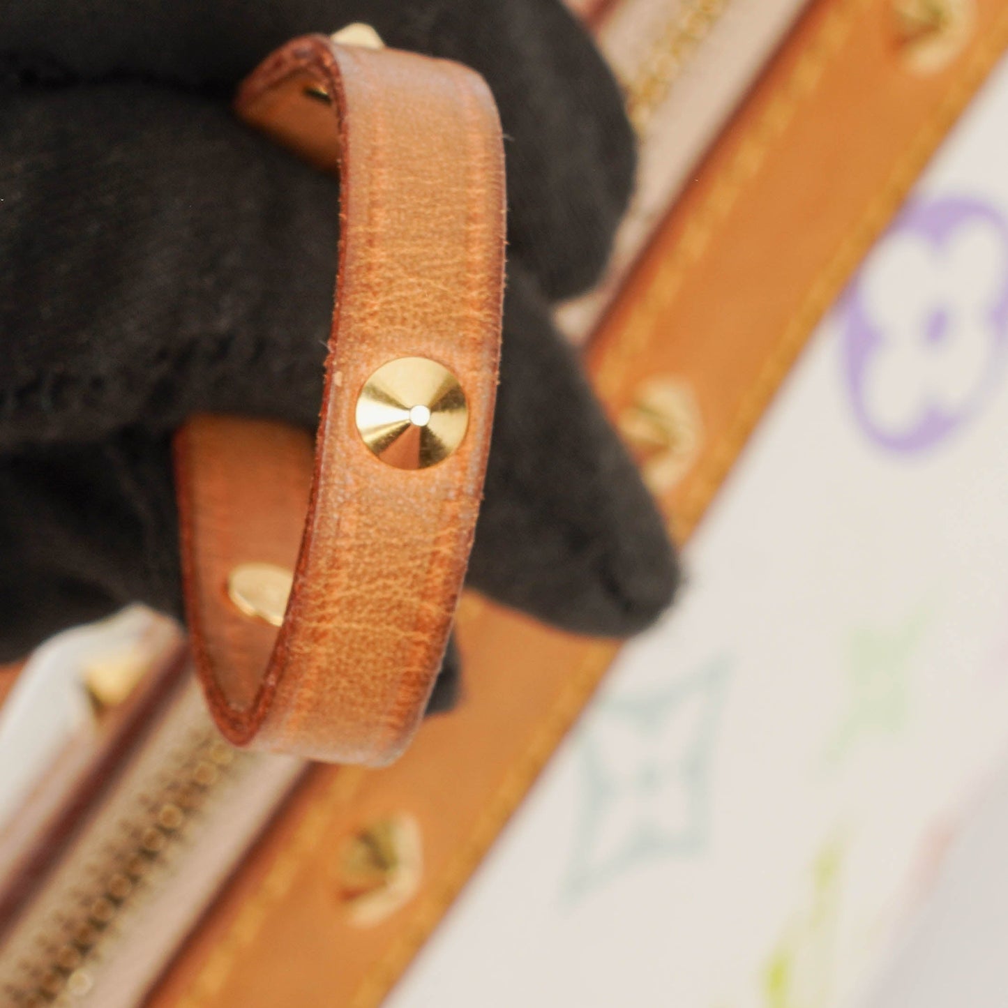 Louis Vuitton Takashi Murakami Pochette Accessoire Multicolor Clutch Handbag