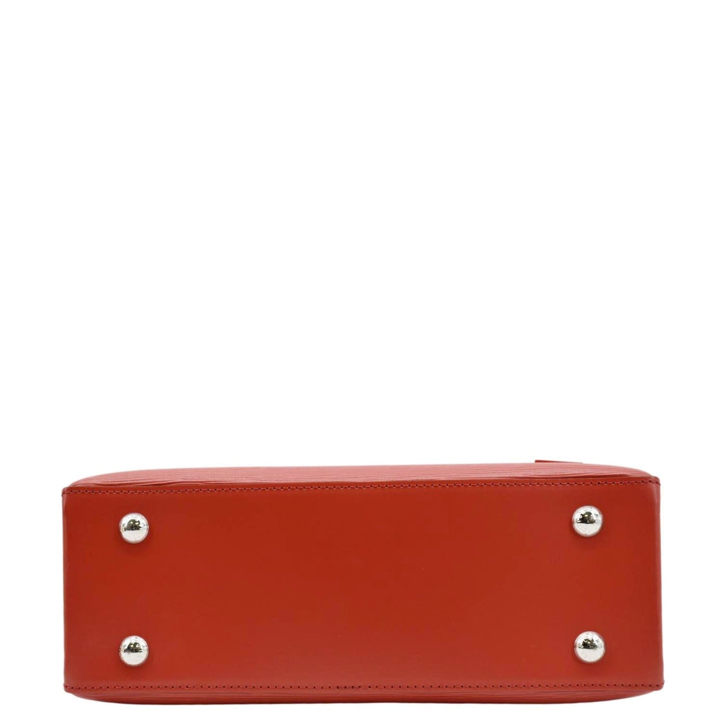 LOUIS VUITTON Kleber Epi Leather Shoulder Bag Red