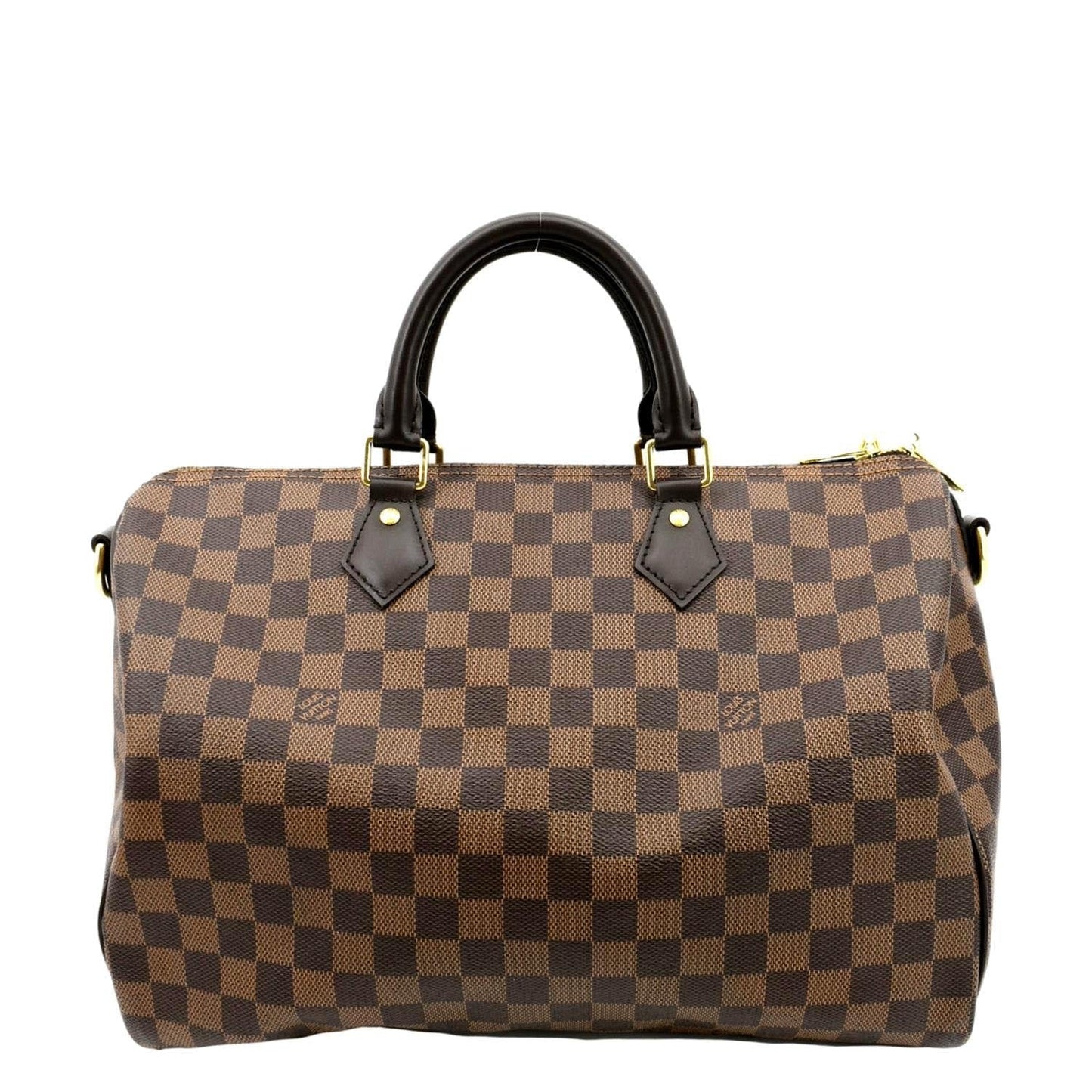 LOUIS VUITTON  35 Bandouliere Damier Ebene Shoulder Bag Brown