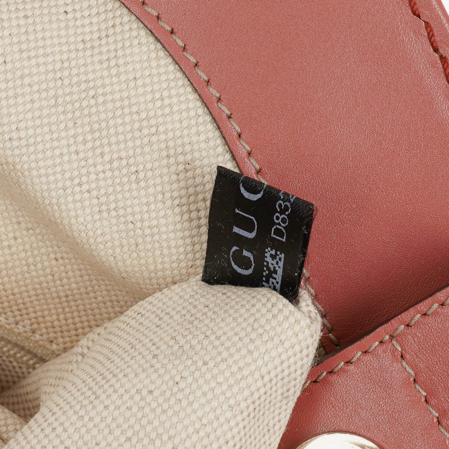 Gucci Beige/Pink Diamante Canvas Sukey Shoulder Hobo Bag