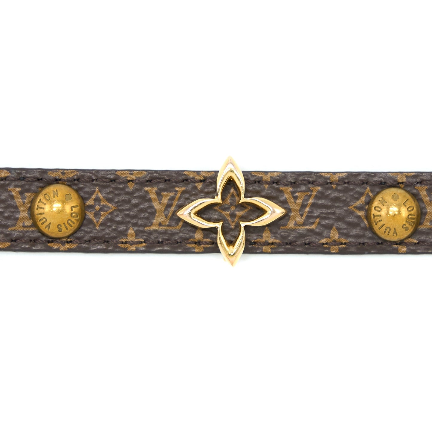 Louis Vuitton Blooming Bracelet Monogram Canvas GHW