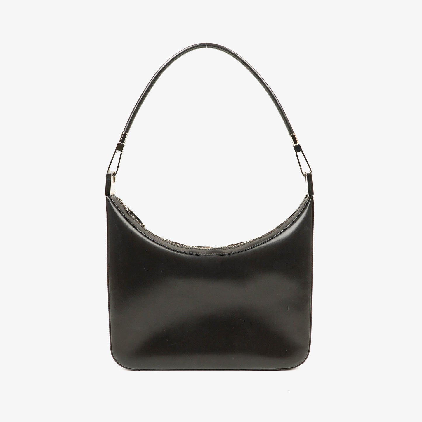 Gucci Brown Leather Shoulder Hobo Bag