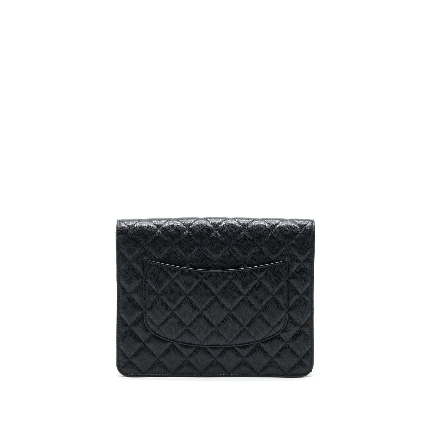 Chanel Flap Case Black Caviar L