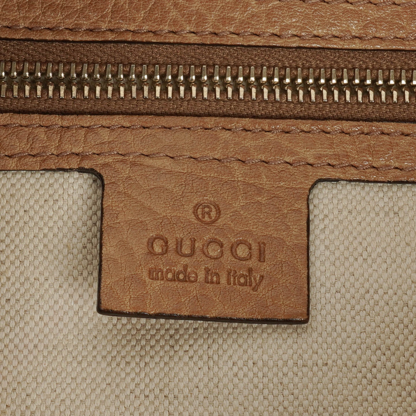 Gucci Beige GG Canvas New Jackie Hobo Bag