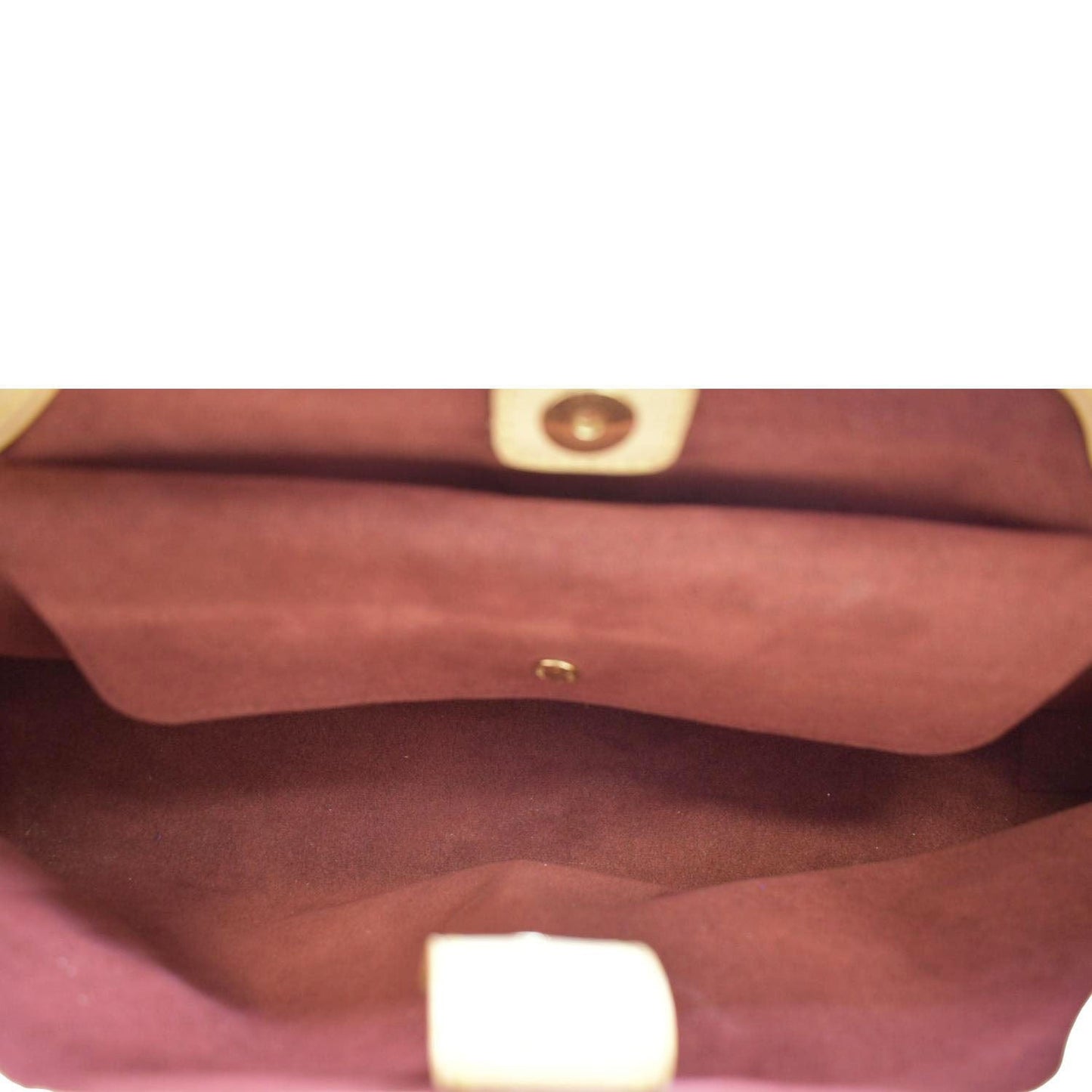 LOUIS VUITTON Judy GM Monogram Canvas Shoulder Bag White