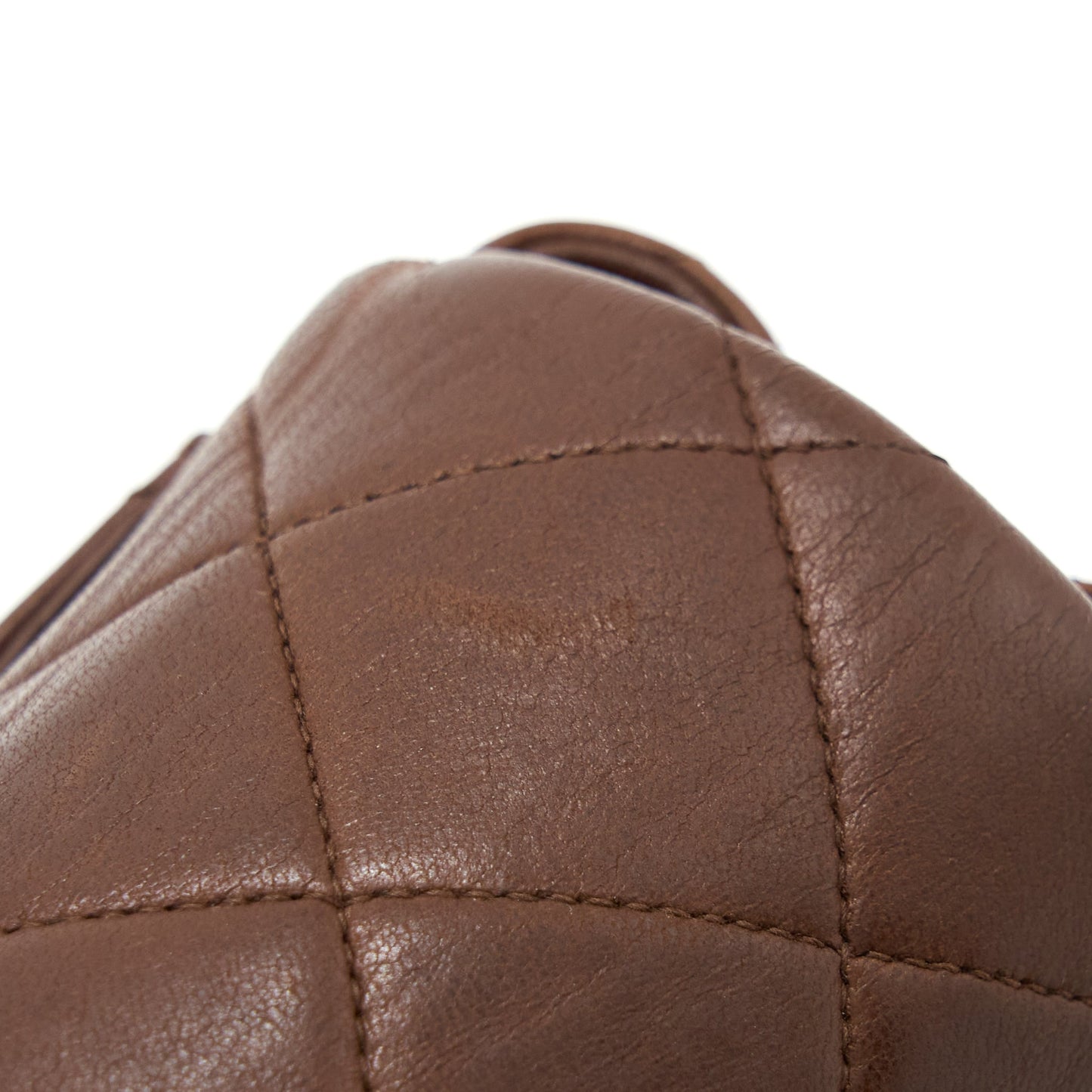 Chanel  Classic Timeless Backpack Lambskin Brown