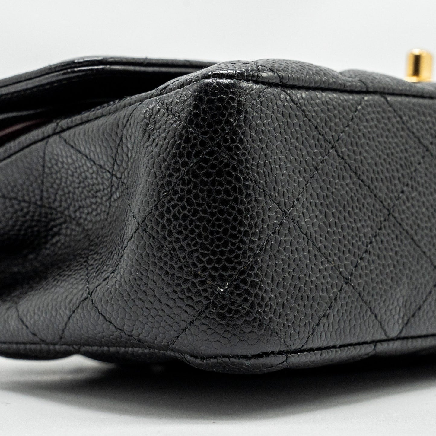 Chanel Medium Classic double flap bag caviar black