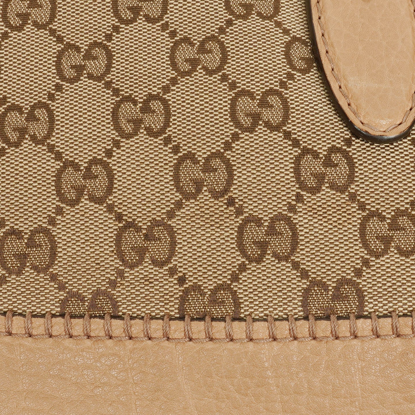 Gucci Beige GG Canvas New Jackie Hobo Bag
