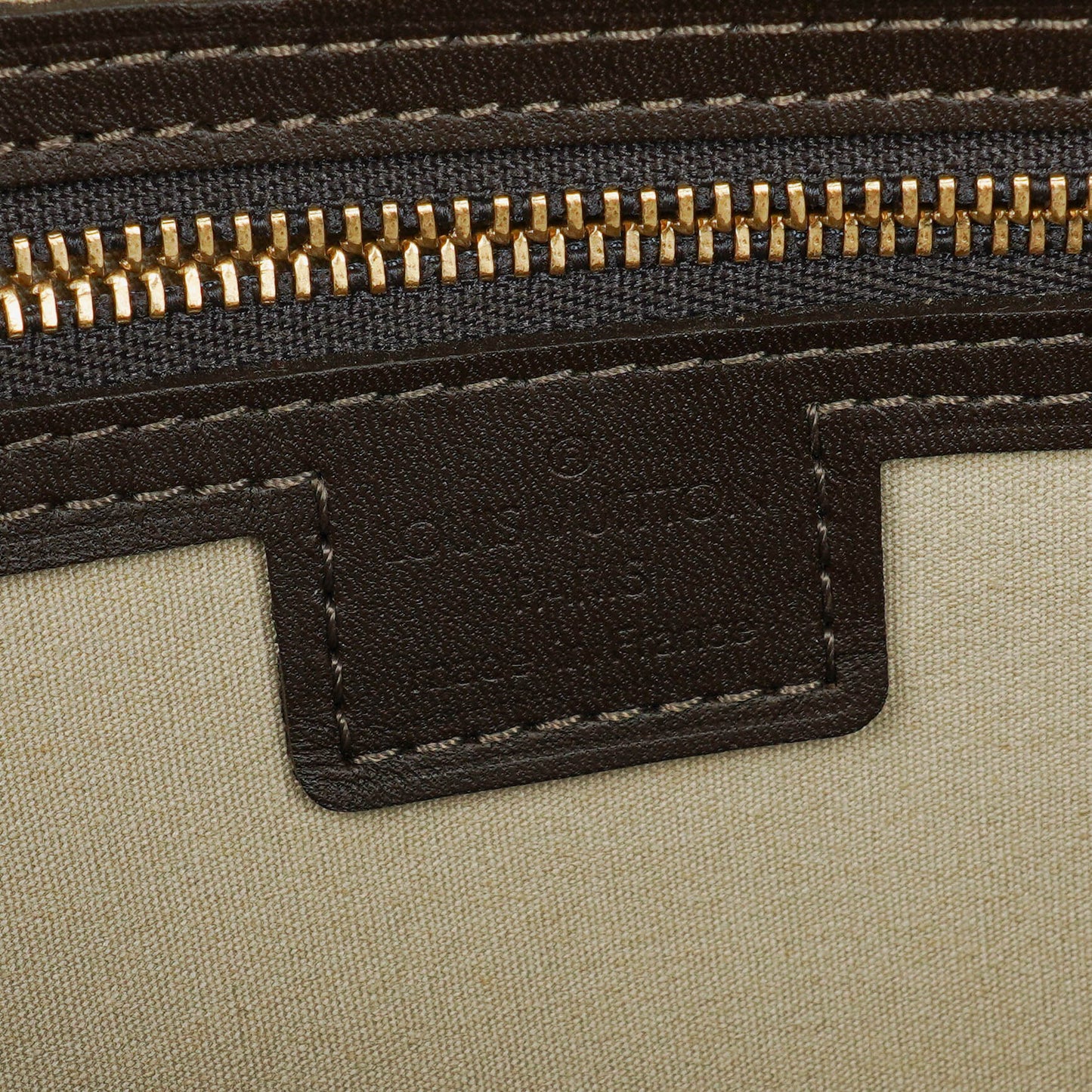 Louis Vuitton Brown Josephine GM Monogram Mini Lin Canvas Bag