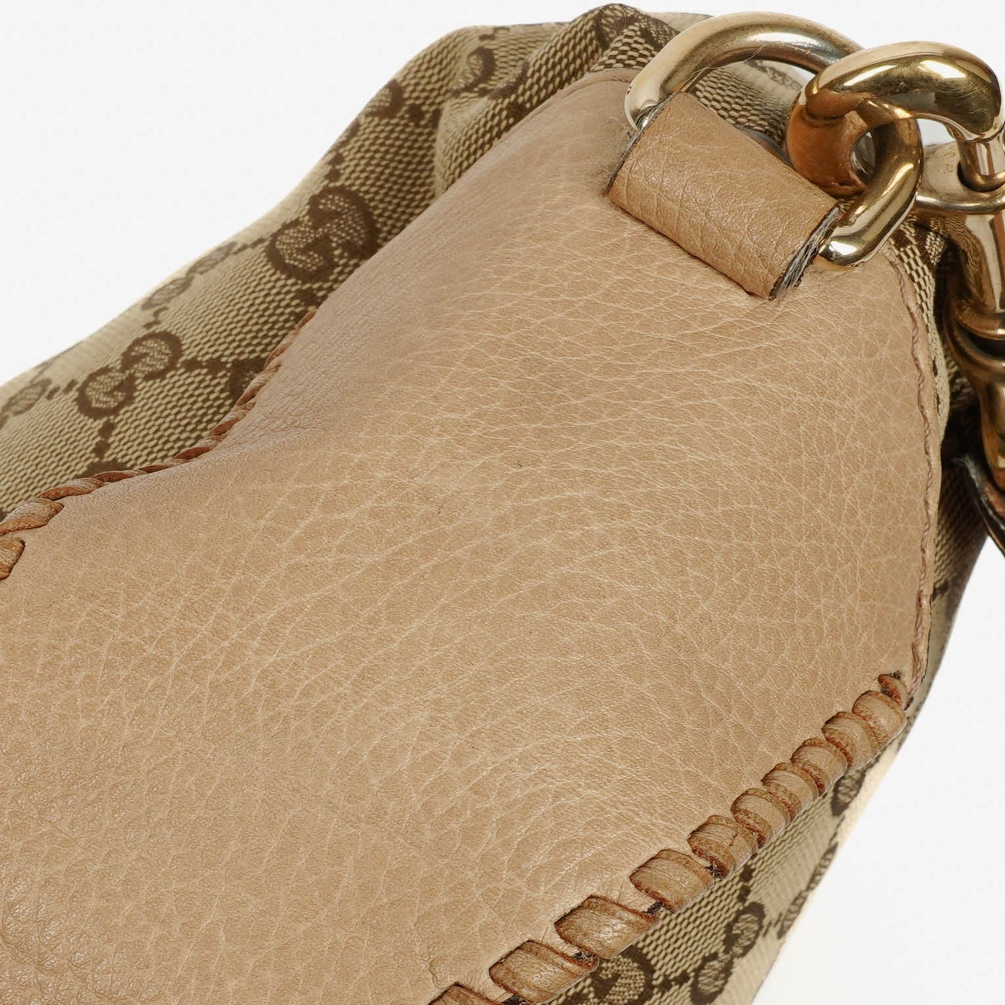 Gucci Beige GG Canvas New Jackie Hobo Bag