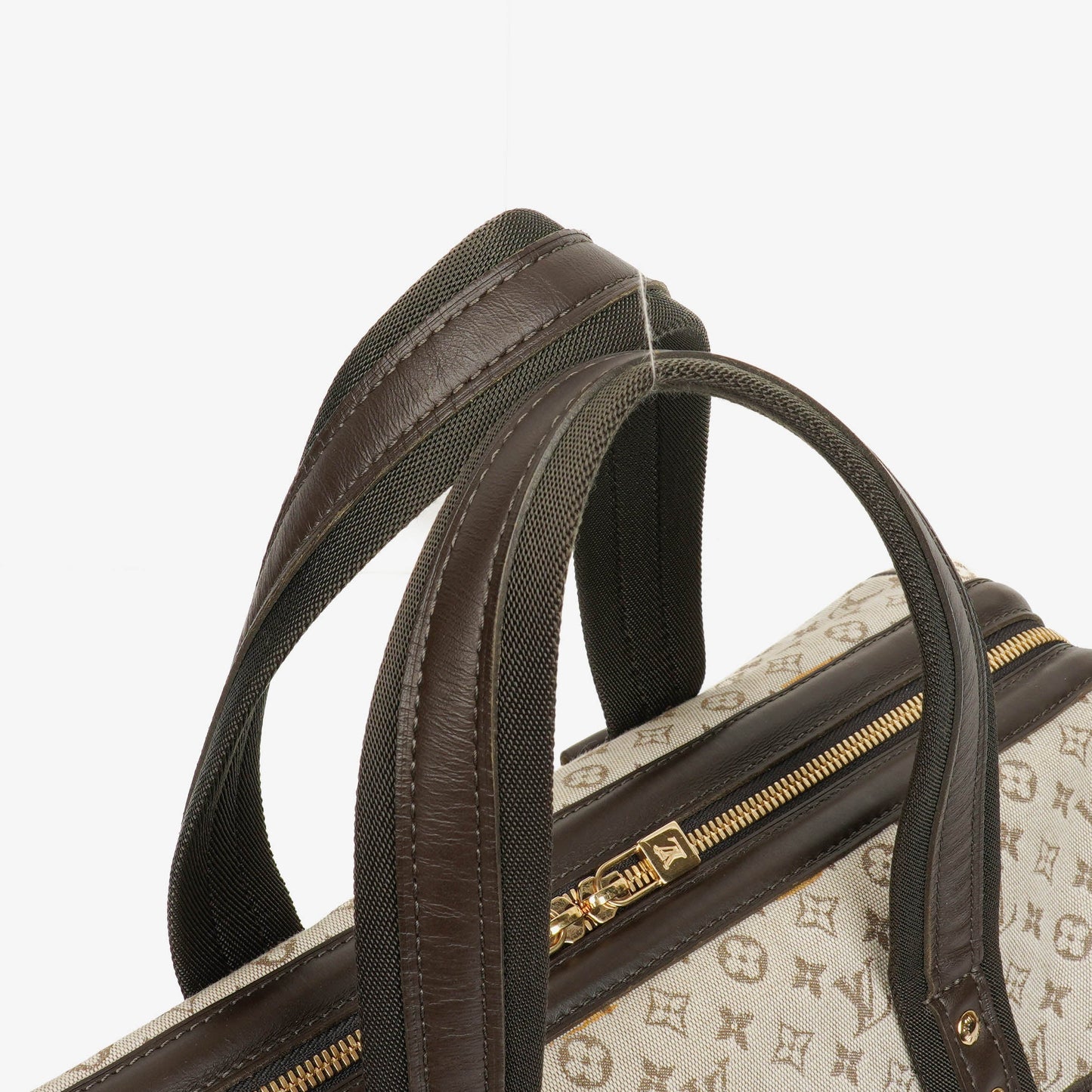 Louis Vuitton Brown Josephine GM Monogram Mini Lin Canvas Bag