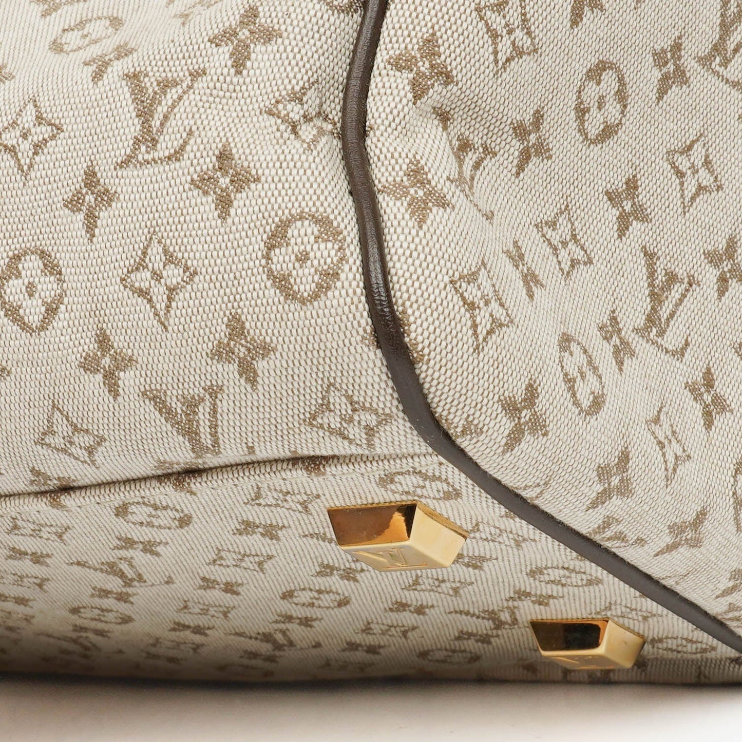 Louis Vuitton Brown Josephine GM Monogram Mini Lin Canvas Bag