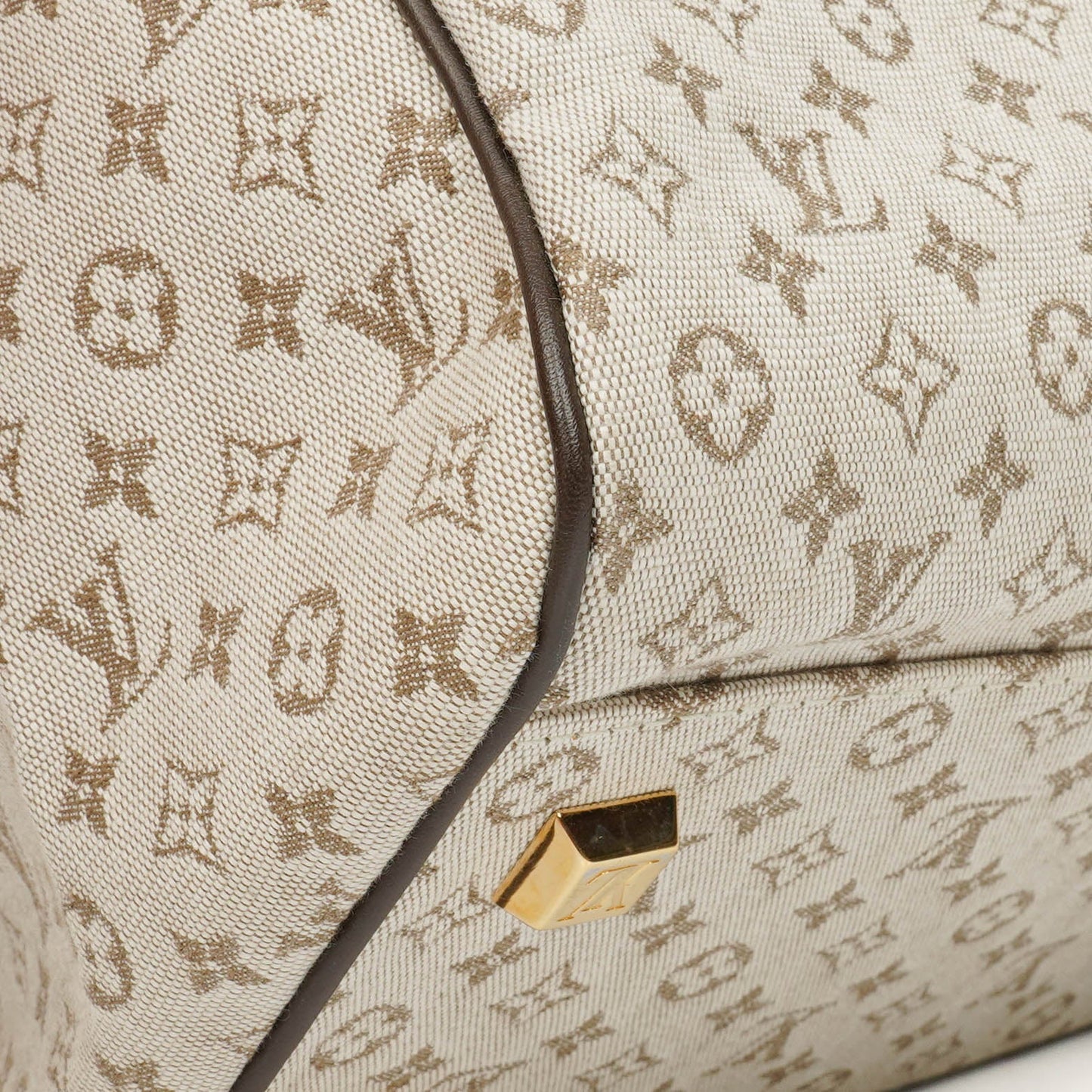 Louis Vuitton Brown Josephine GM Monogram Mini Lin Canvas Bag
