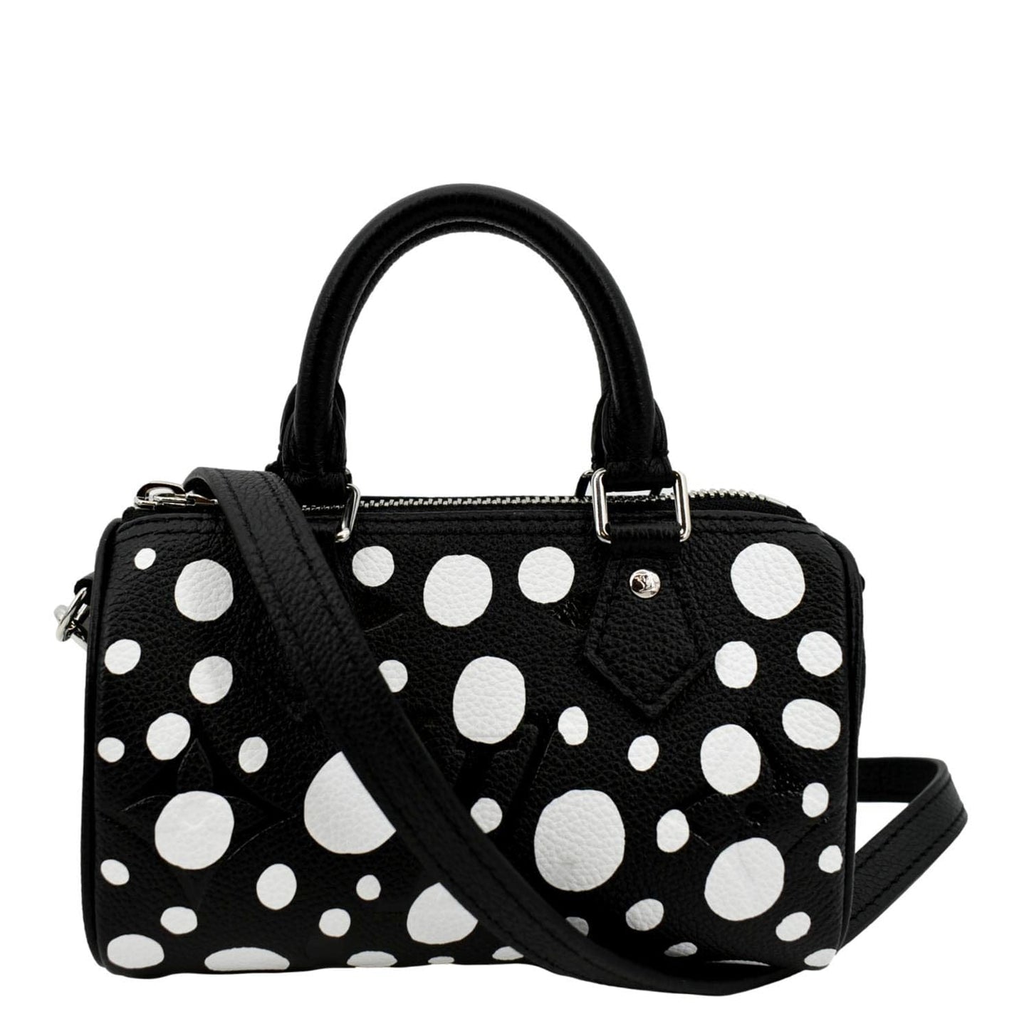 Louis Vuitton LV x YK Nano  Monogram Empreinte Leather Shoulder bag Black/Bicolor