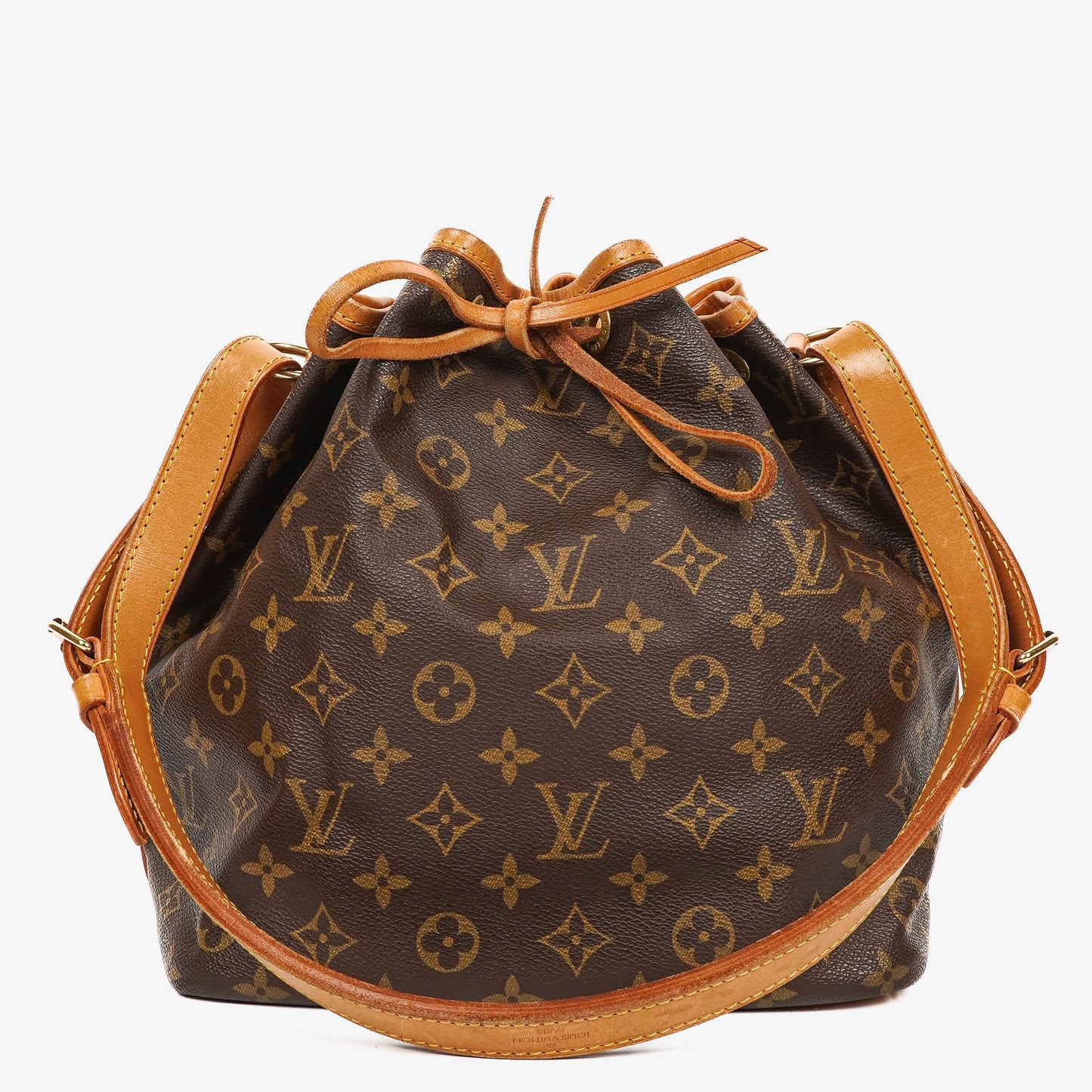 Louis Vuitton Petit Noe Monogram Canvas Shoulder Bag