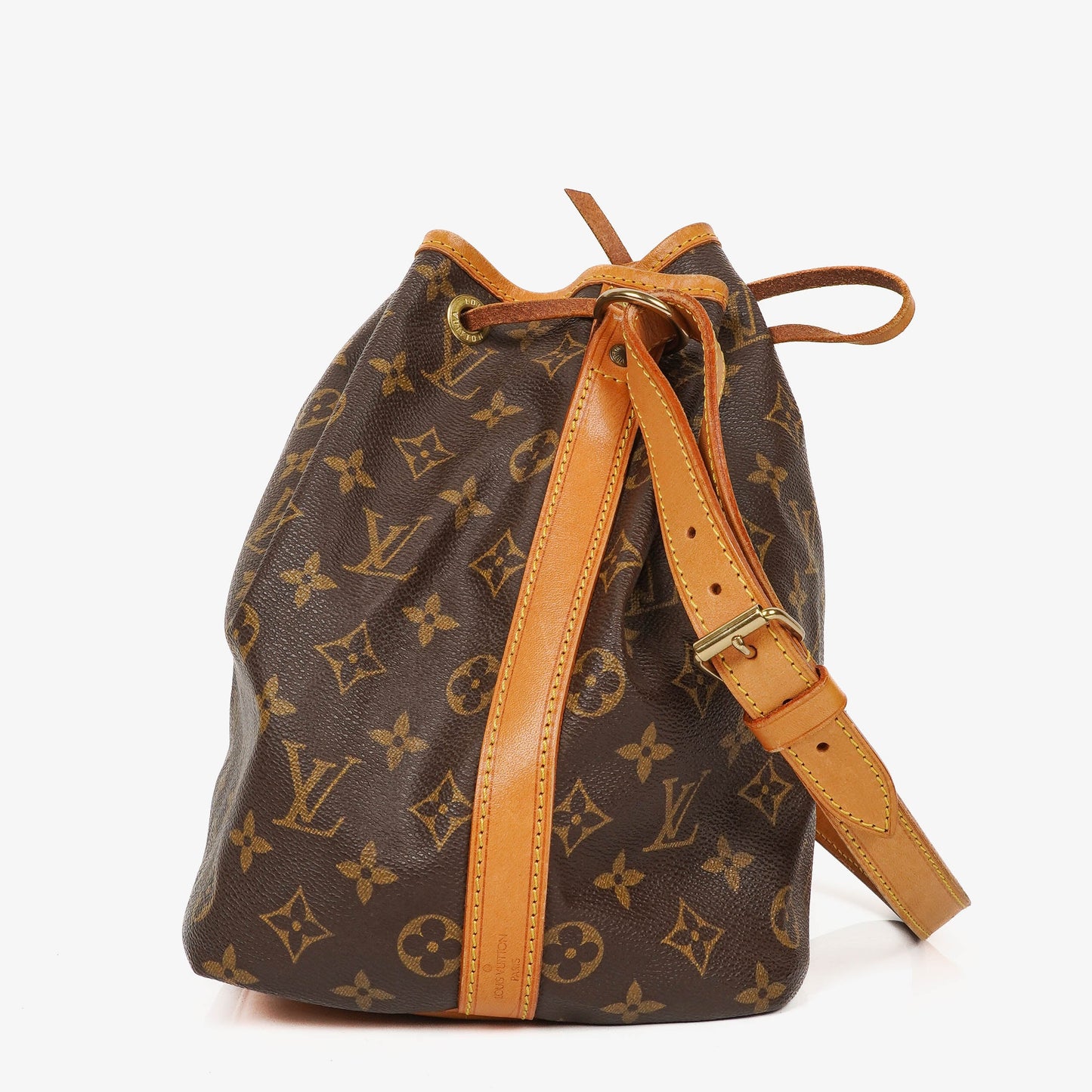 Louis Vuitton Petit Noe Monogram Canvas Shoulder Bag