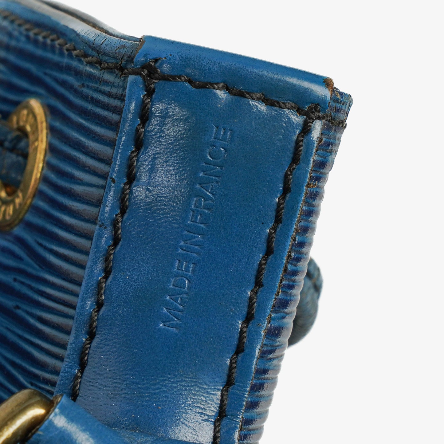 Louis Vuitton Noe Grande GM Blue EPI Leather Shoulder Bag