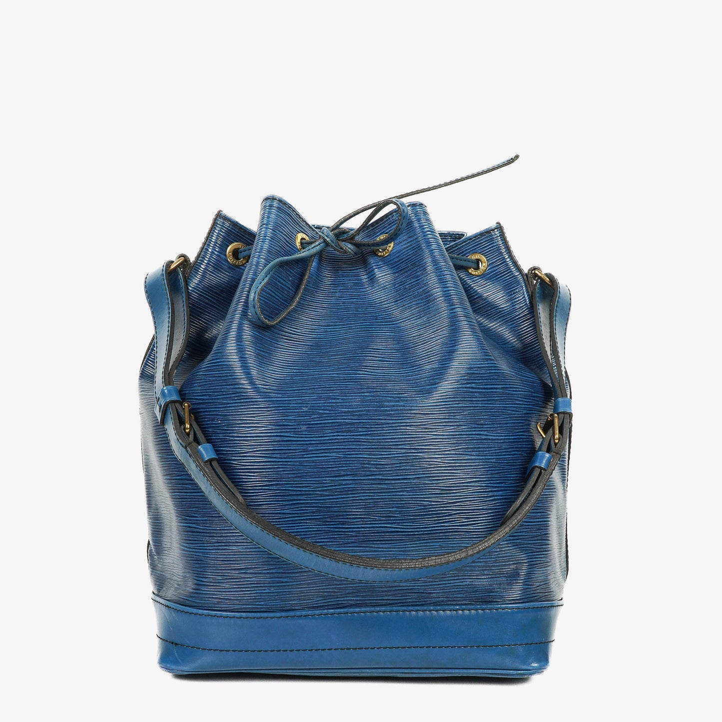 Louis Vuitton Noe Grande GM Blue EPI Leather Shoulder Bag