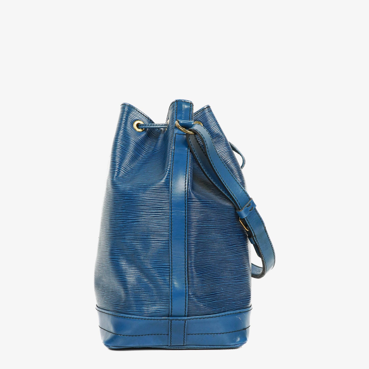 Louis Vuitton Noe Grande GM Blue EPI Leather Shoulder Bag