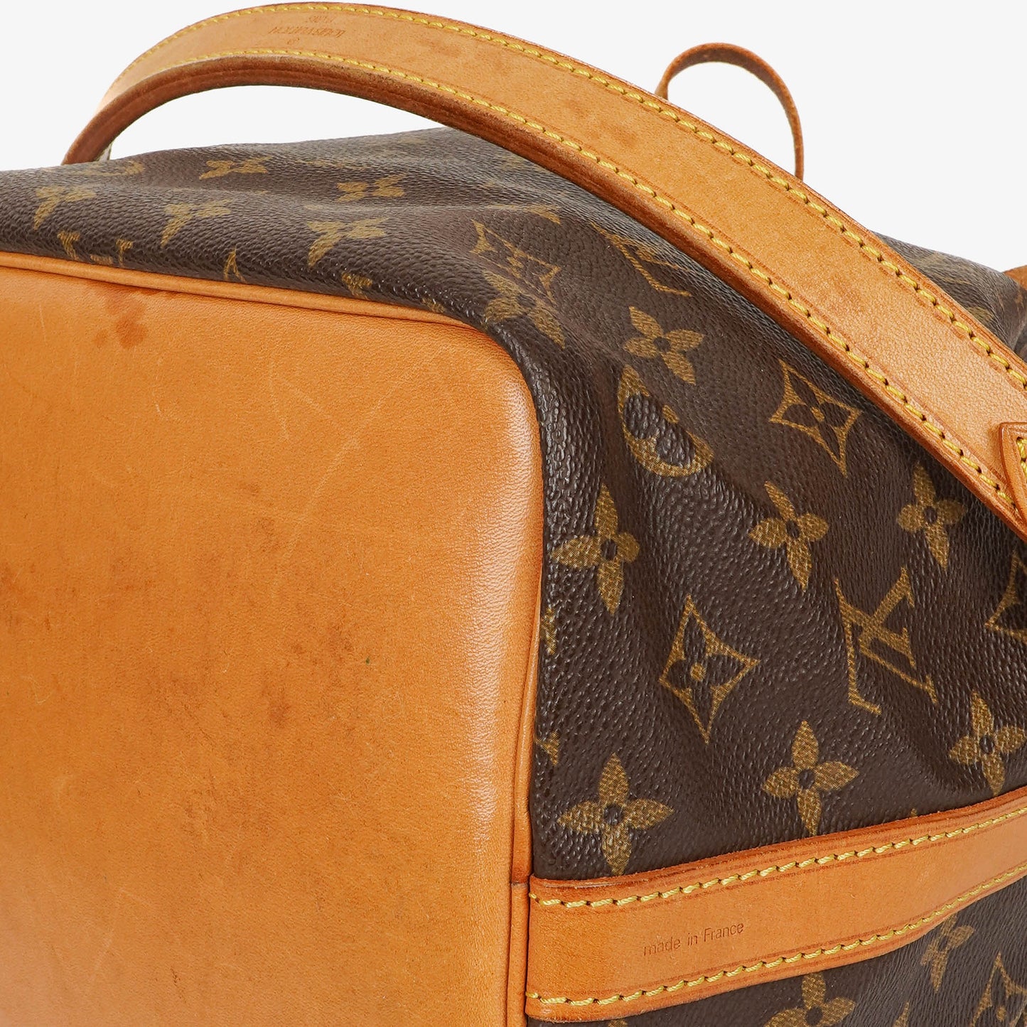 Louis Vuitton Petit Noe Monogram Canvas Shoulder Bag
