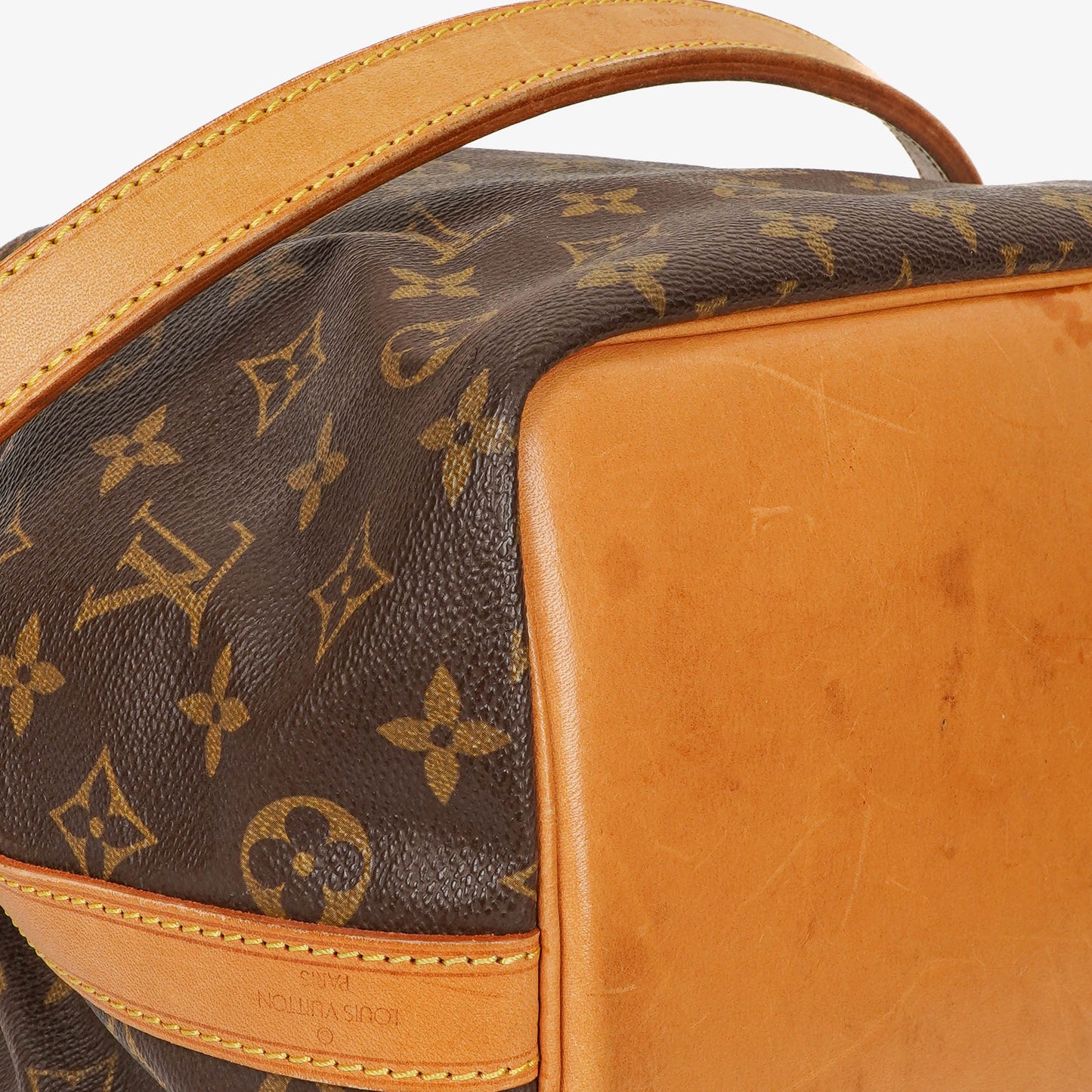 Louis Vuitton Petit Noe Monogram Canvas Shoulder Bag