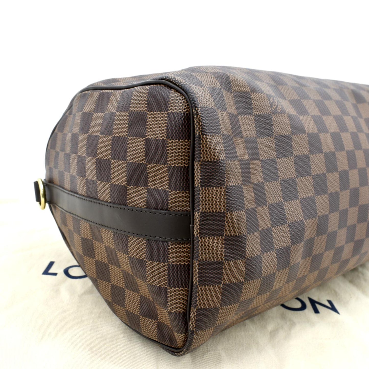 LOUIS VUITTON  35 Bandouliere Damier Ebene Shoulder Bag Brown