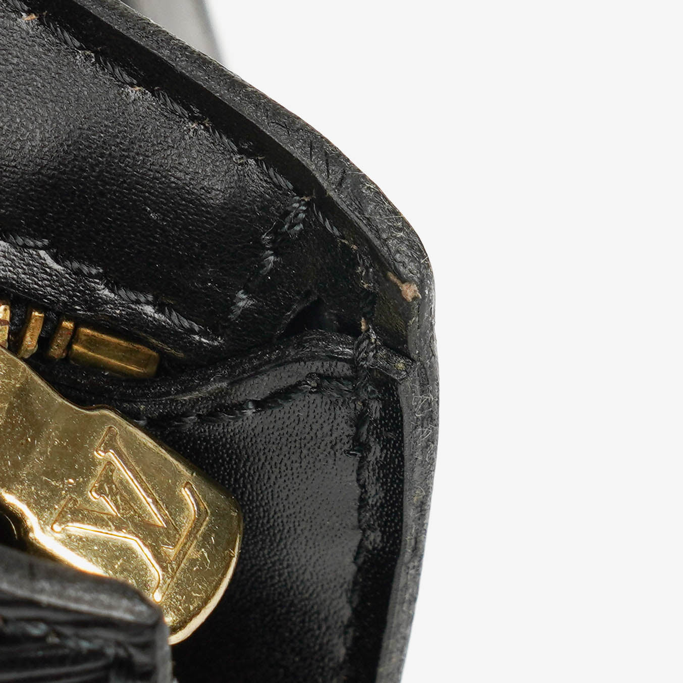 Louis Vuitton Black EPI Leather Saint Jacques GM Shoulder Bag