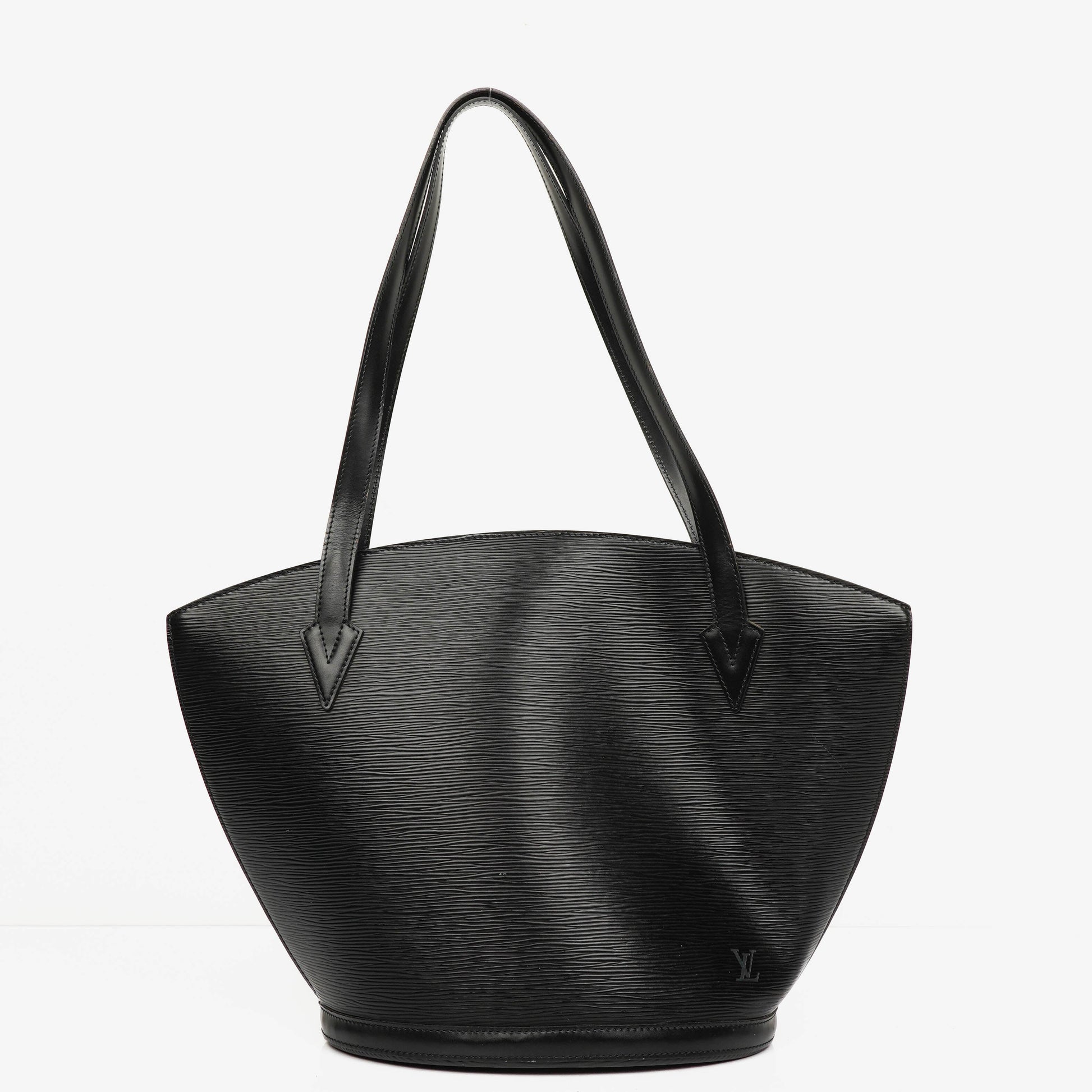 Louis Vuitton Black EPI Leather Saint Jacques GM Shoulder Bag