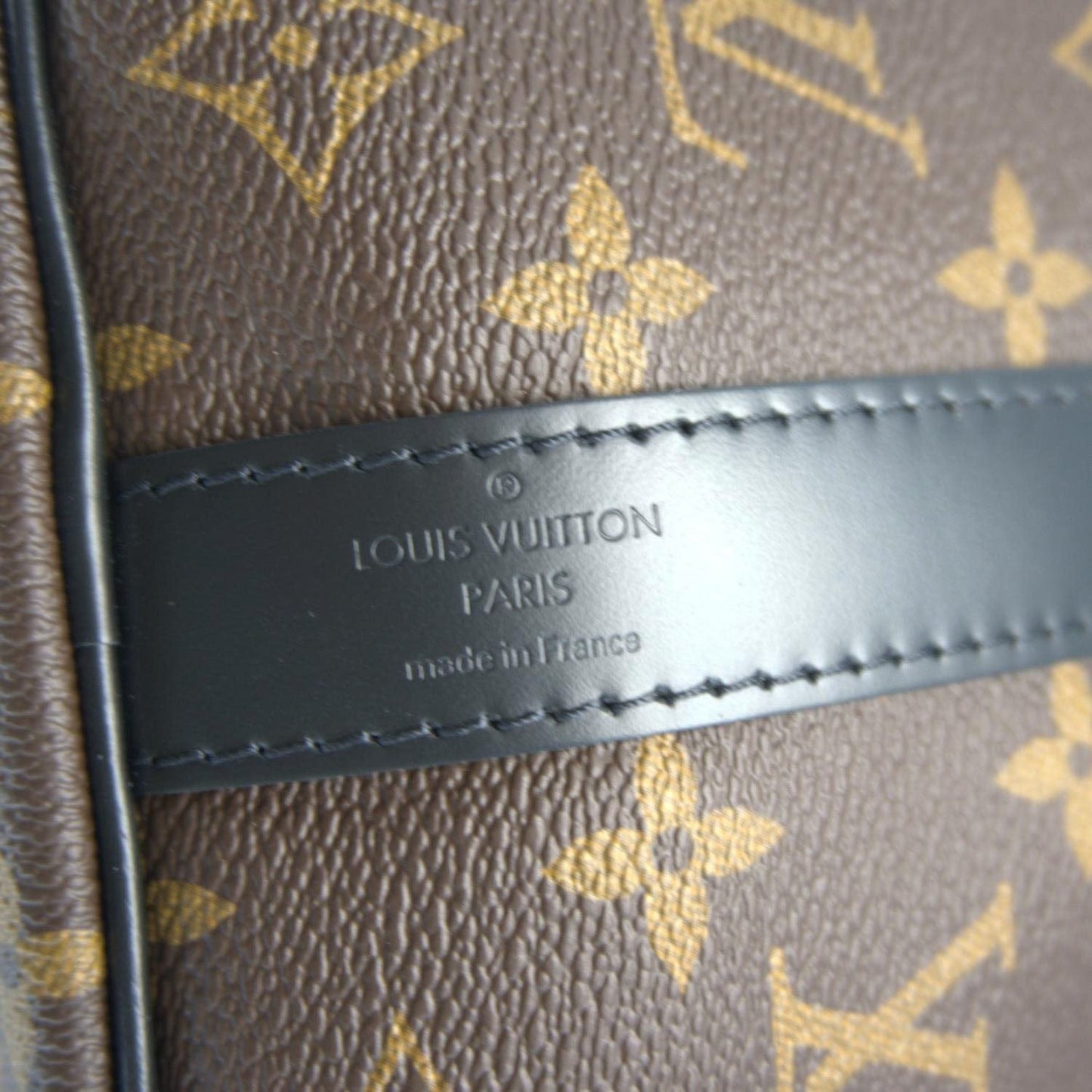 LOUIS VUITTON Keepall 45 Monogram Canvas Travel Bag Black