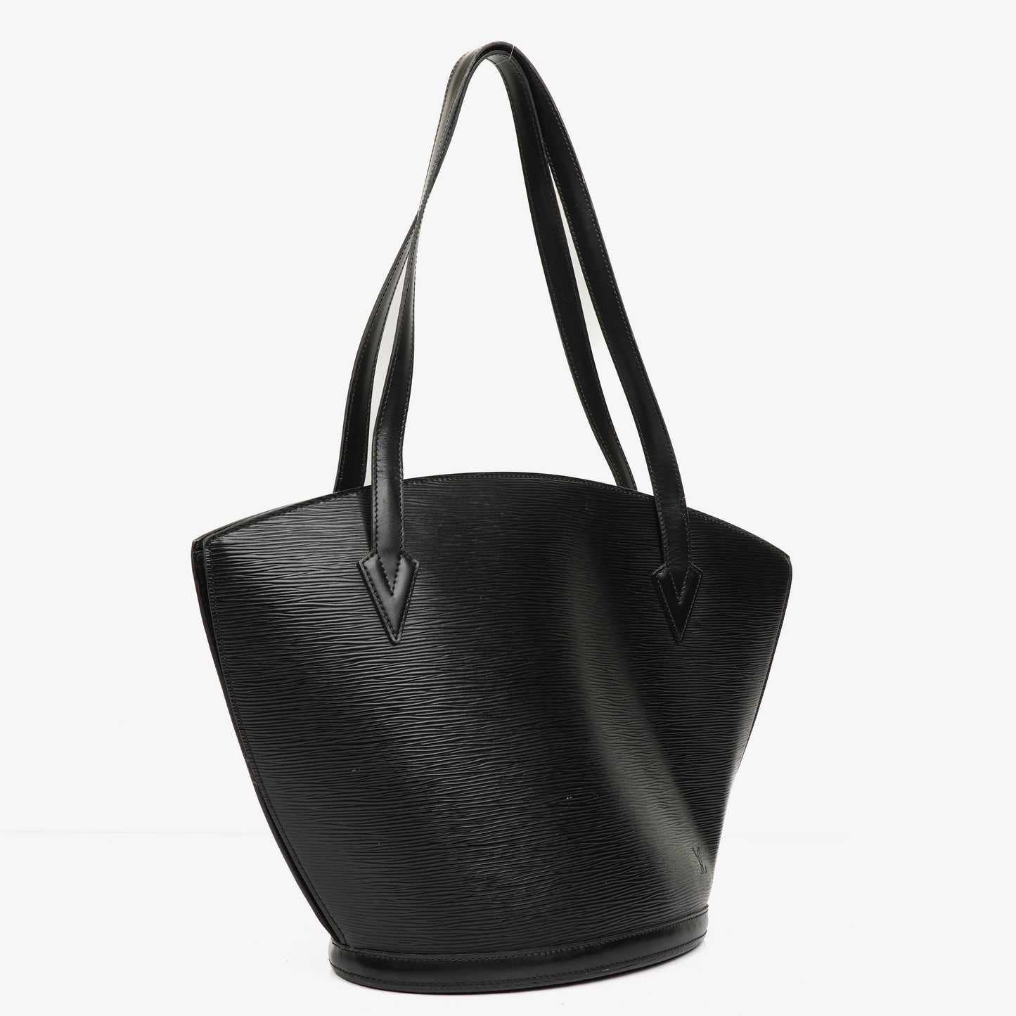 Louis Vuitton Black EPI Leather Saint Jacques GM Shoulder Bag