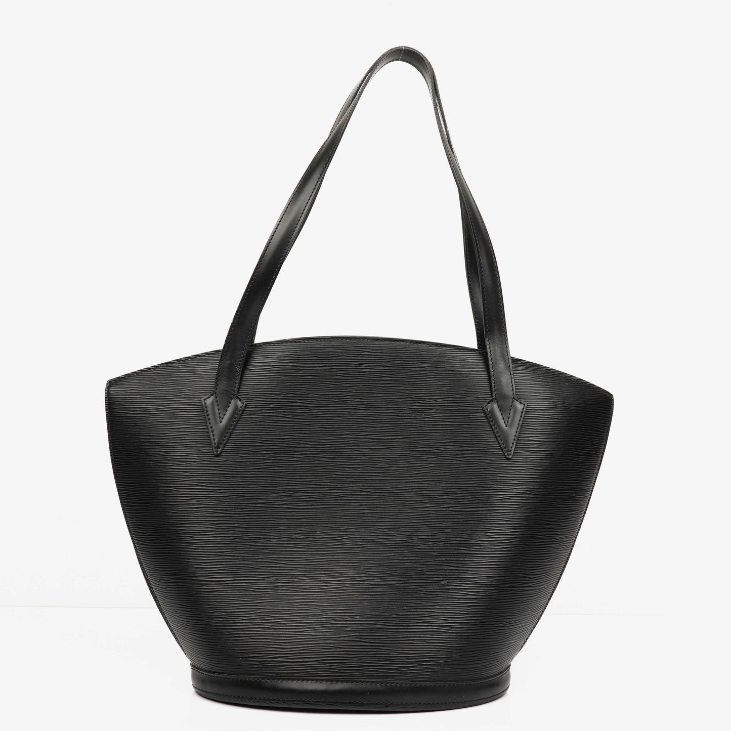 Louis Vuitton Black EPI Leather Saint Jacques GM Shoulder Bag