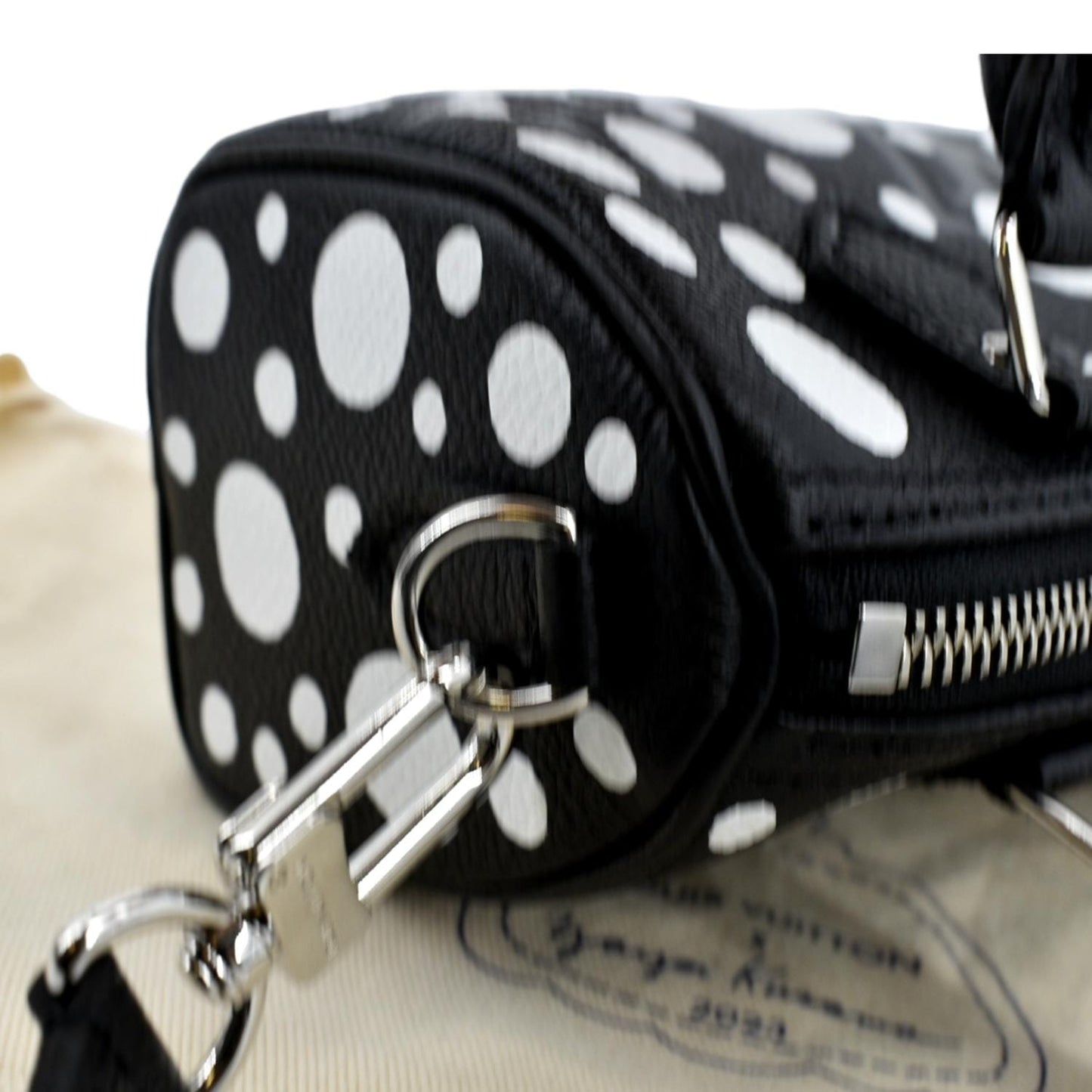 Louis Vuitton LV x YK Nano  Monogram Empreinte Leather Shoulder bag Black/Bicolor