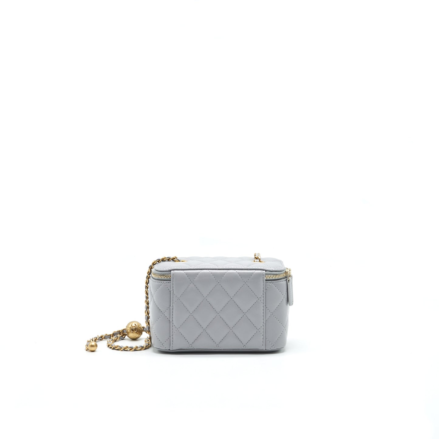 Chanel 21B Grey  Small long Vanity