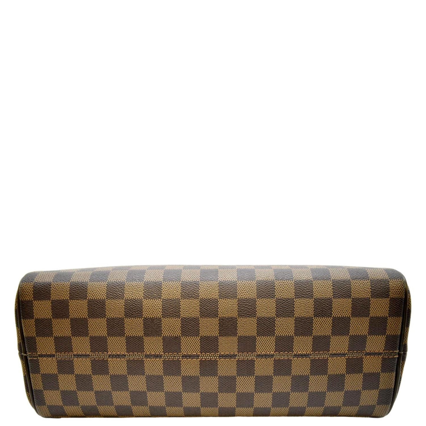 LOUIS VUITTON Nolita Damier Ebene Satchel Bag Brown