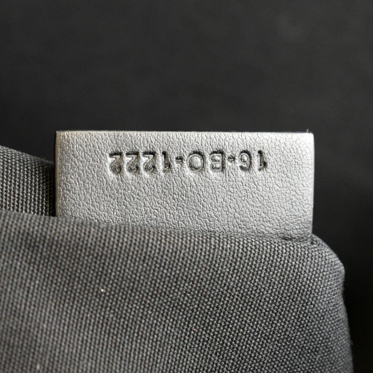 CHRISTIAN DIOR Hit The Road Diamond Canvas Backpack Black