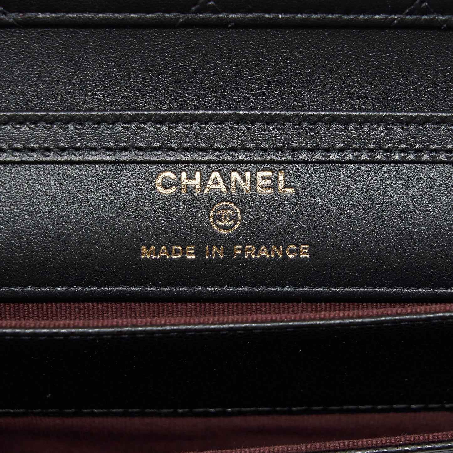 Chanel 22P 2 In 1 Wallet On Chain Caviar Black L