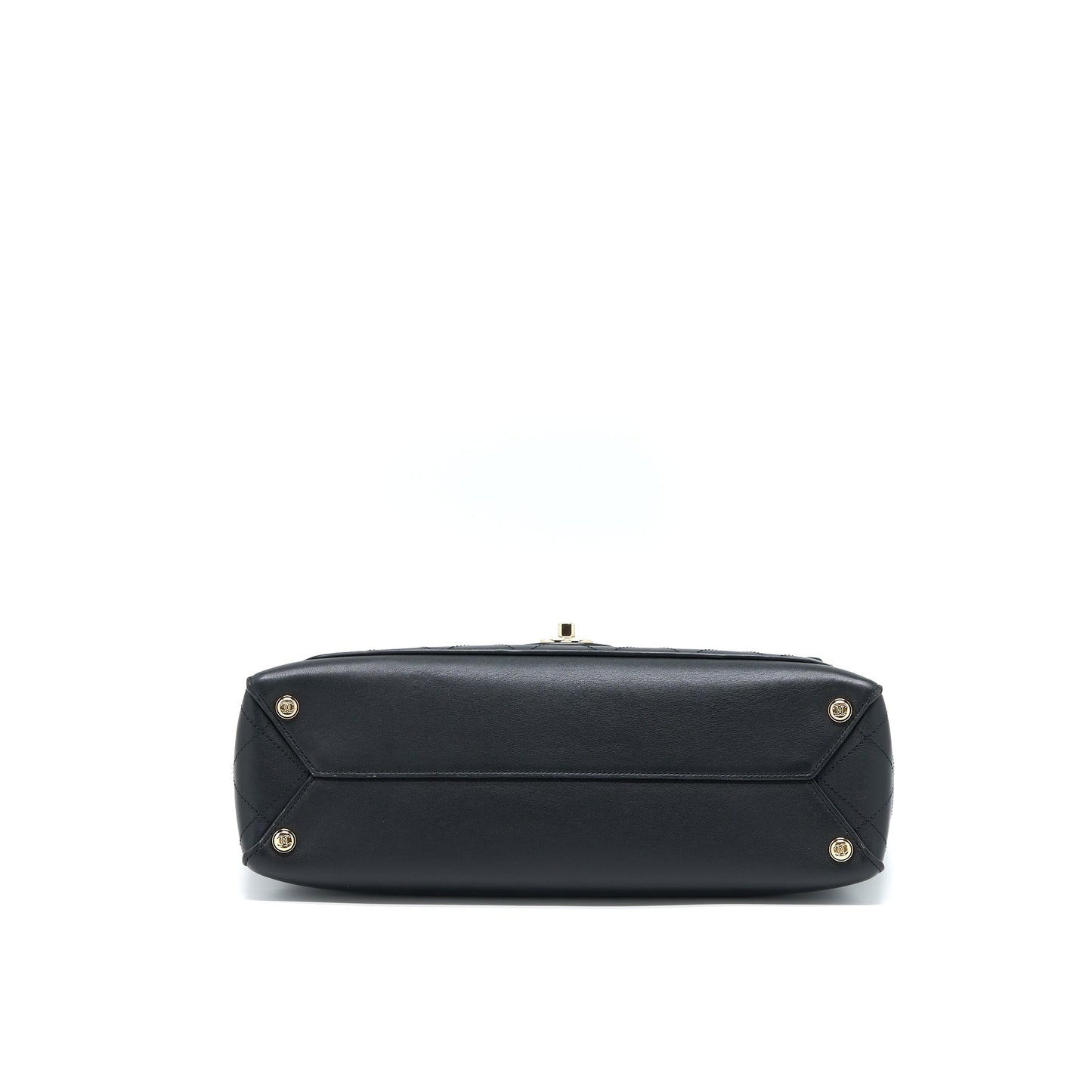 Chanel Tote Bag Lambskin Black L