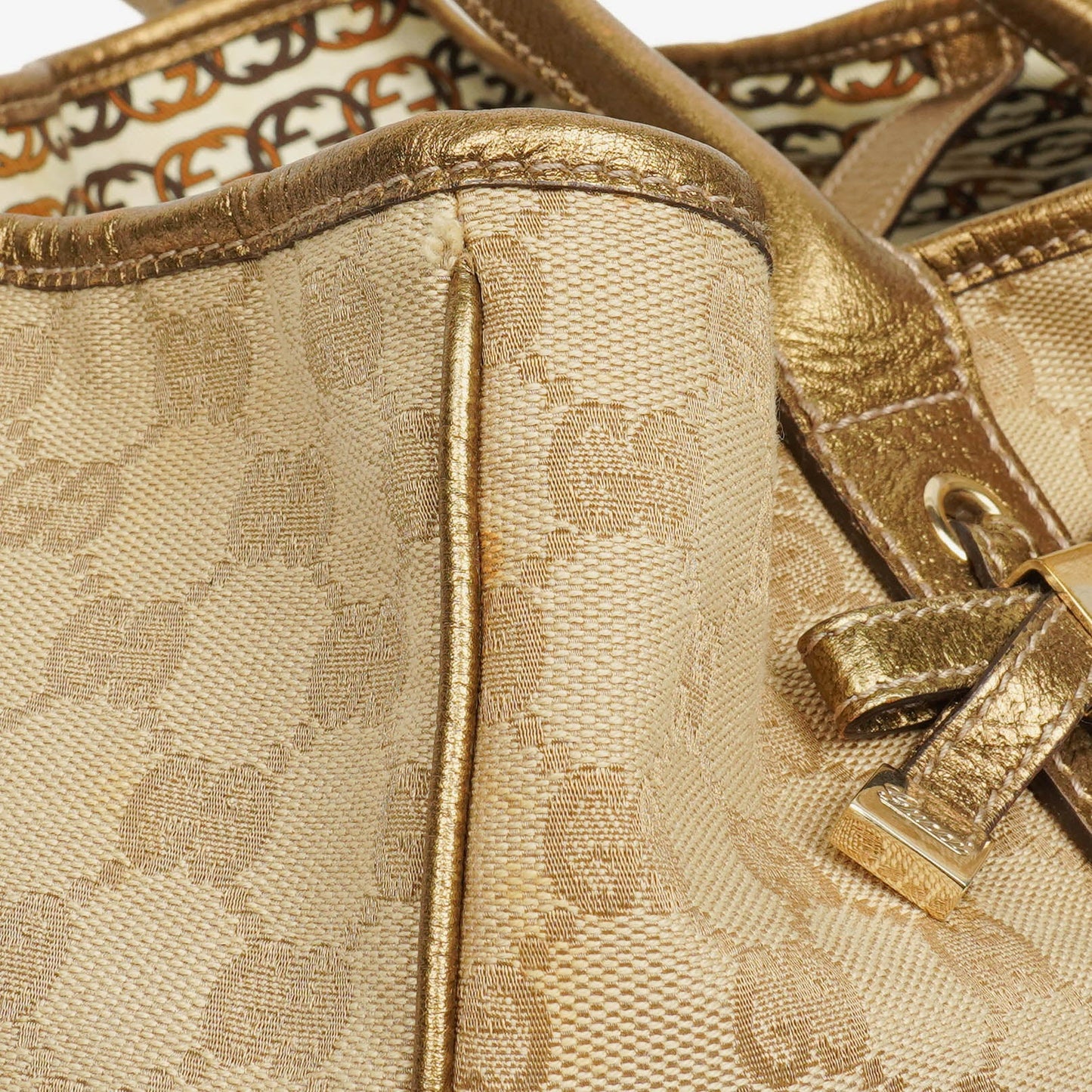 Gucci Monogram Princy Hobo Bag