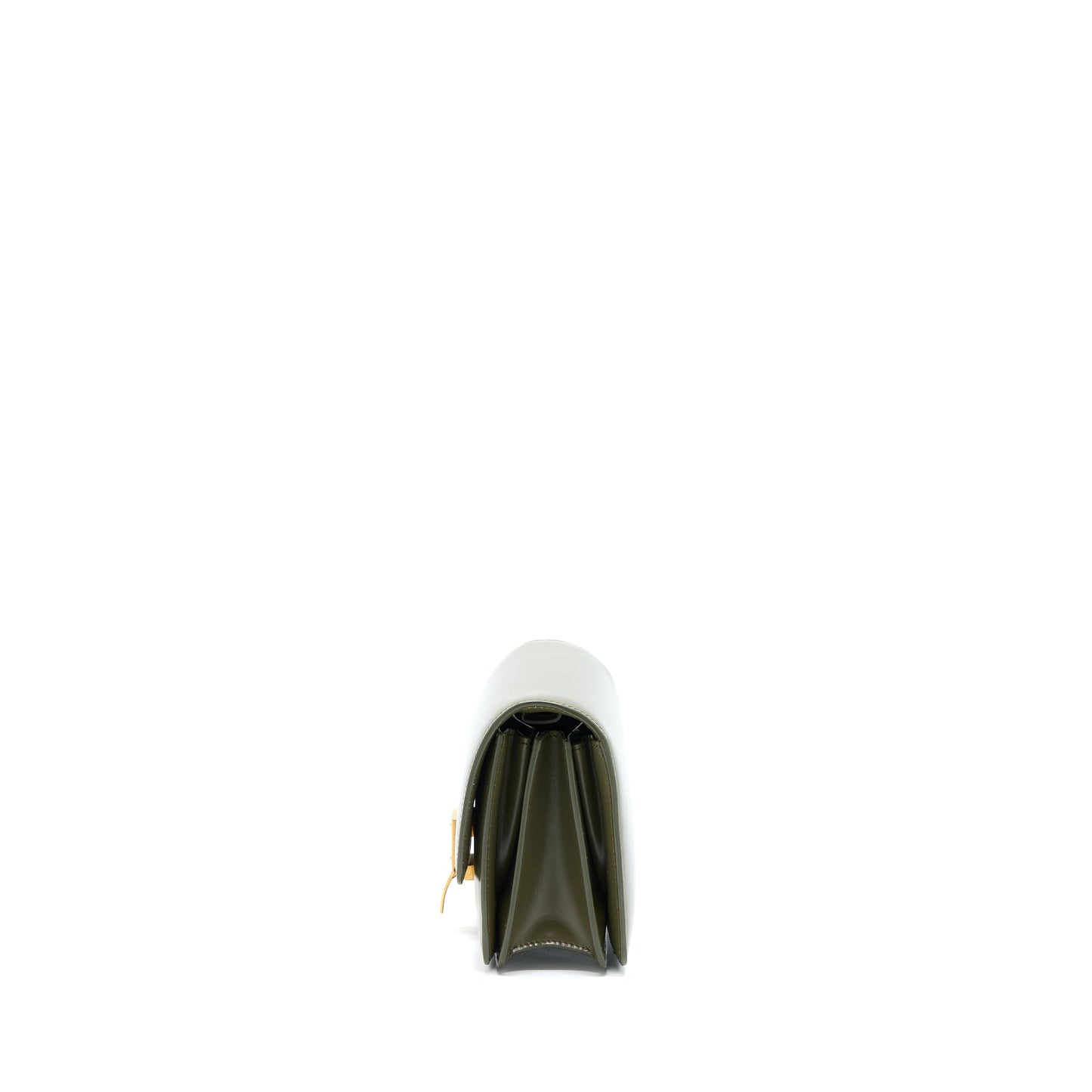 Celine Small Classic Purse Box Calfskin Army Green