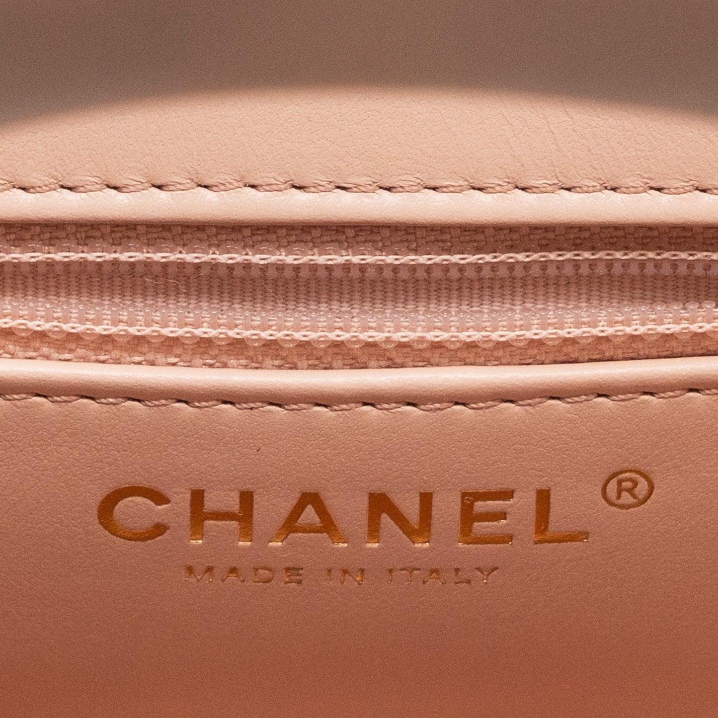 Chanel 23k Mini Shopping Bag Calfskin Light Pink (Microchip)