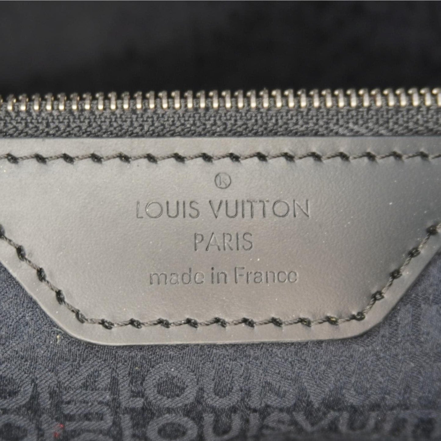 LOUIS VUITTON Jorn Damier Graphite Briefcase Bag Black