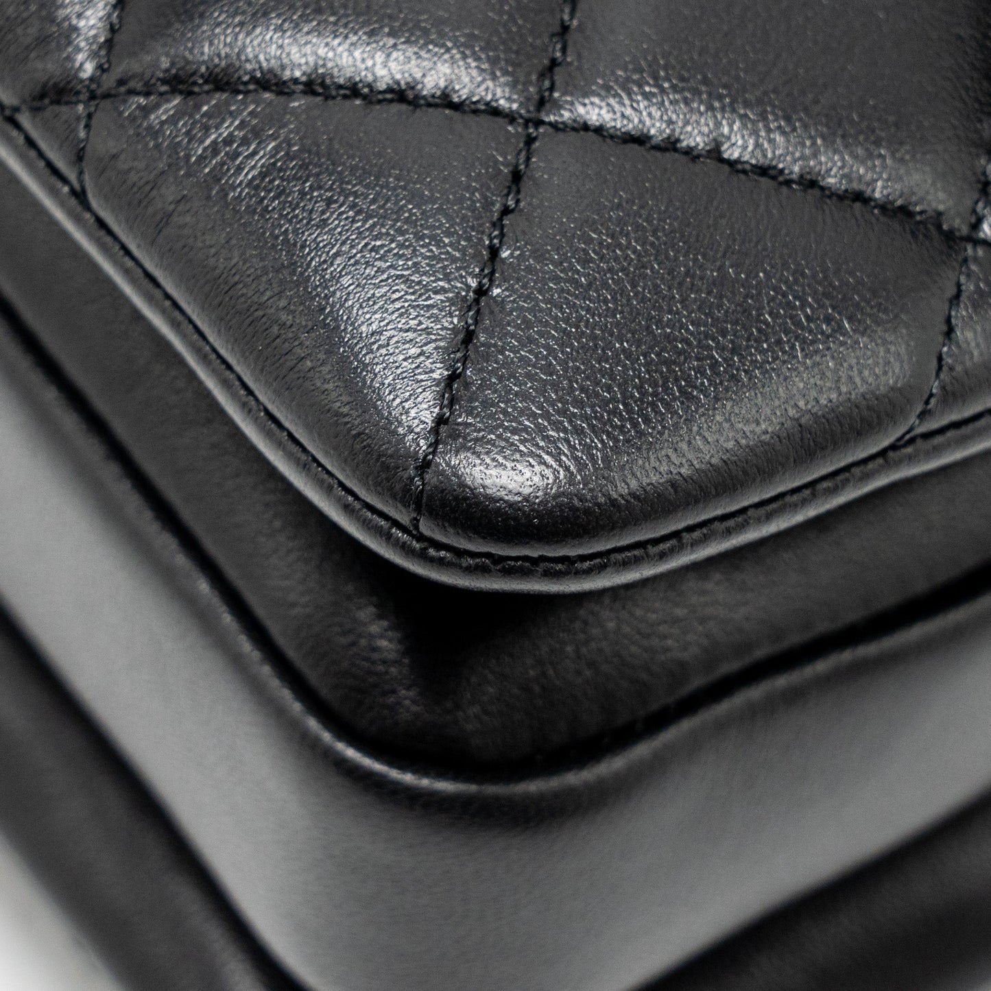Chanel 24s Mini Trendy CC Lambskin Black L(microchip)
