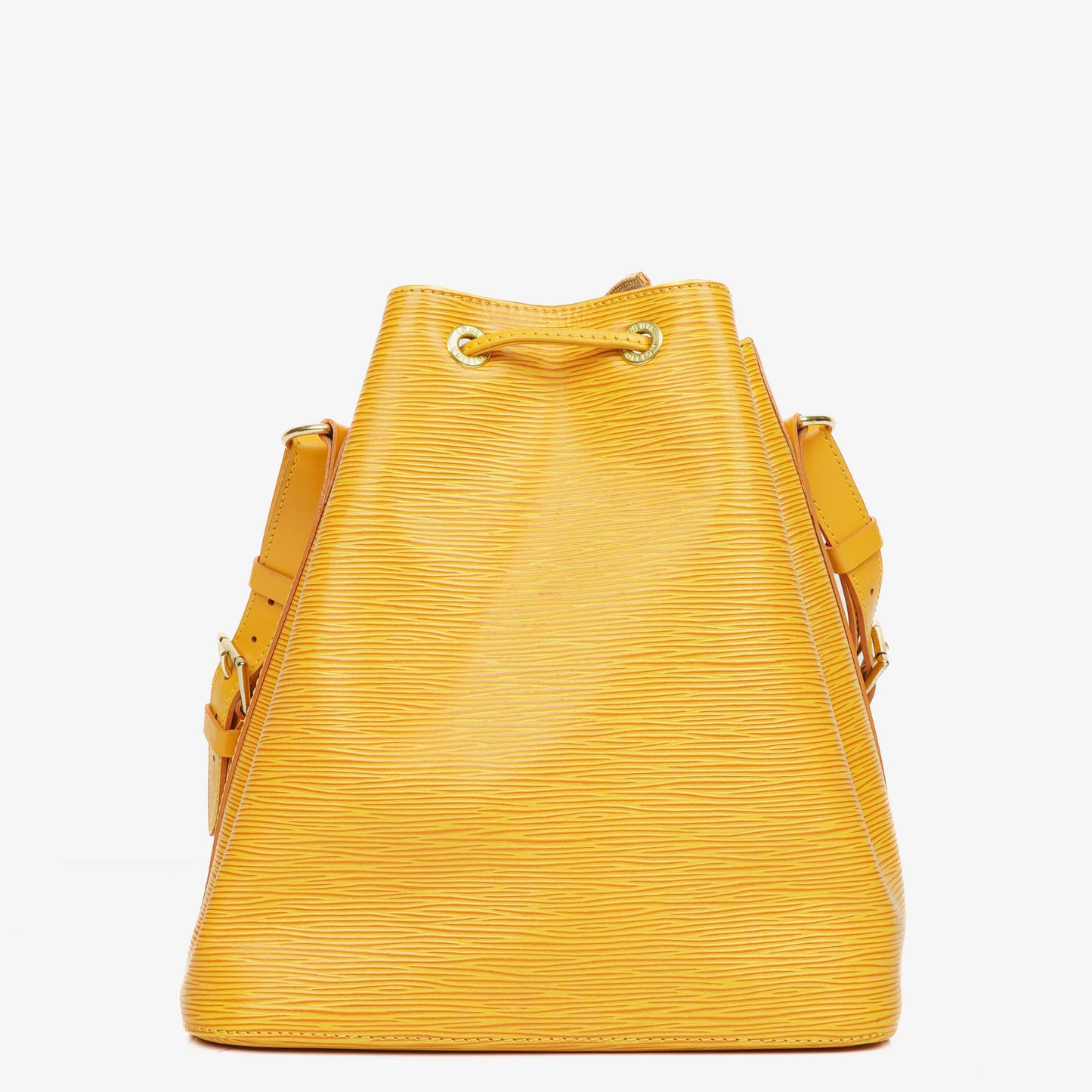 Louis Vuitton Petit Noe Yellow EPI Leather Shoulder Bag