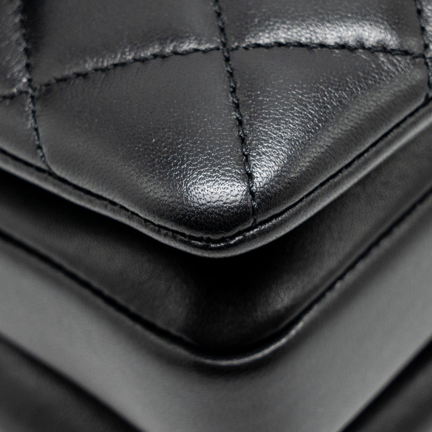 Chanel 24s Mini Trendy CC Lambskin Black L(microchip)