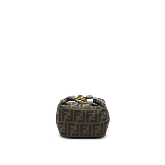 FENDI VINTAGE COSMETIC Purse ZUCCA CANVAS
